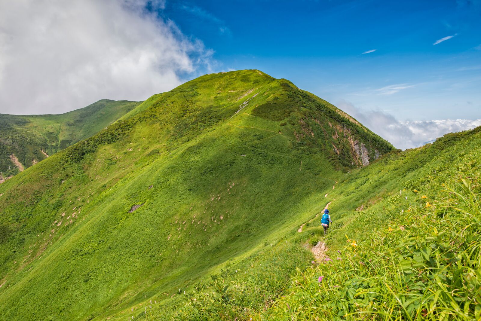 Nikon D800E sample photo. Mountain, trekking, hakusan photography