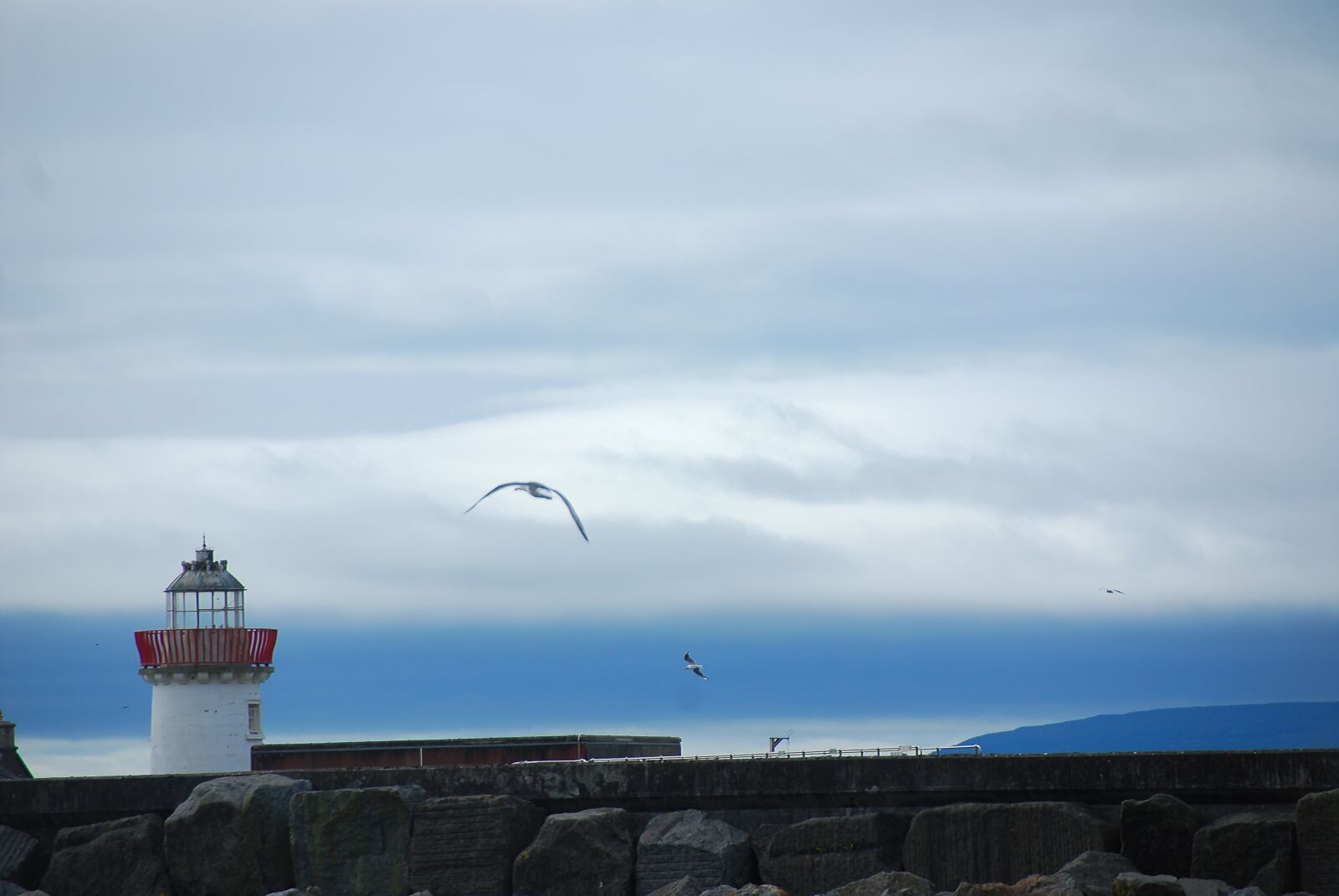 Nikon D80 sample photo. Galway, ireland, lighthouse photography