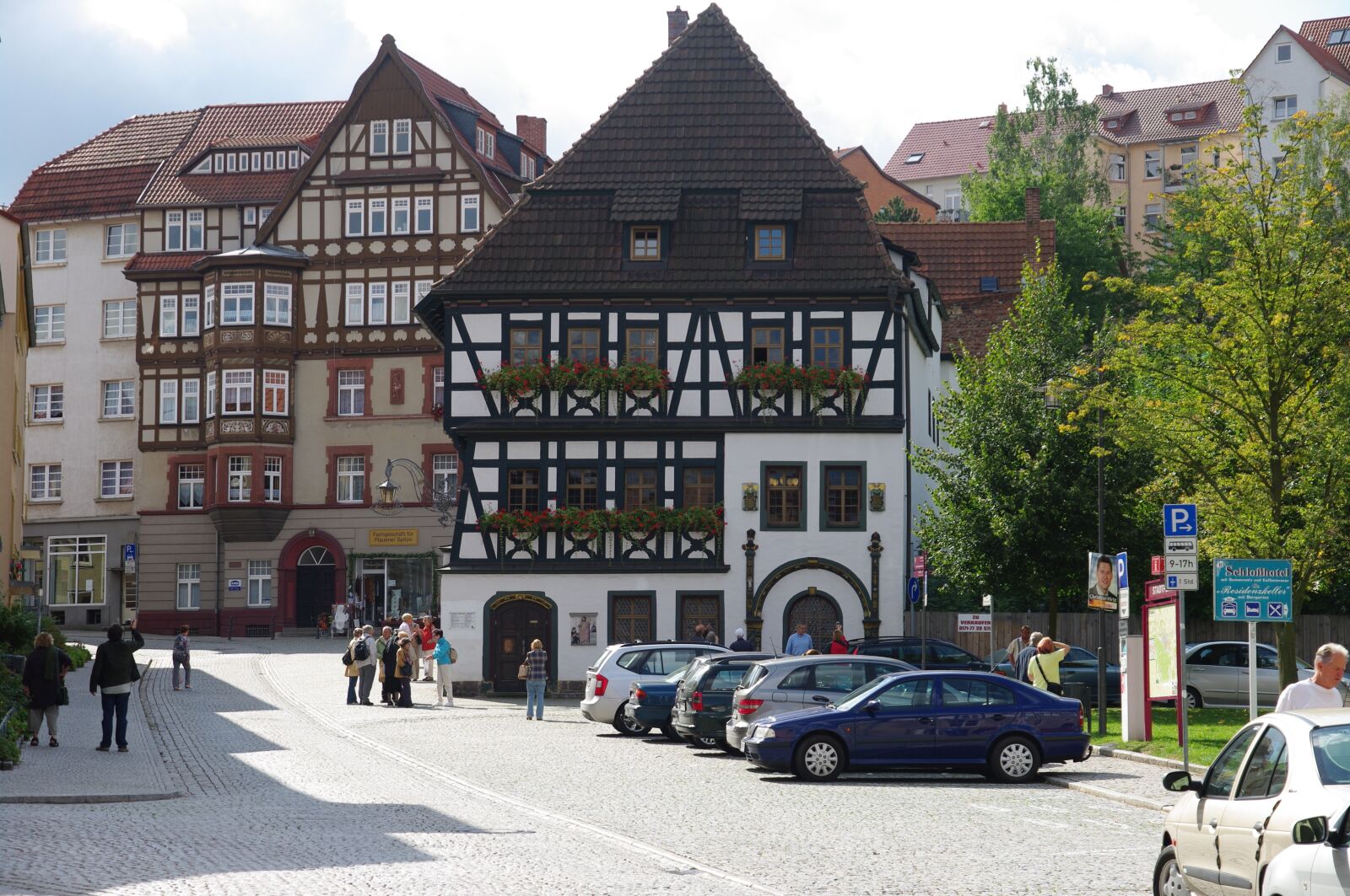 Pentax K20D sample photo. Eisenach, historic center, luther photography