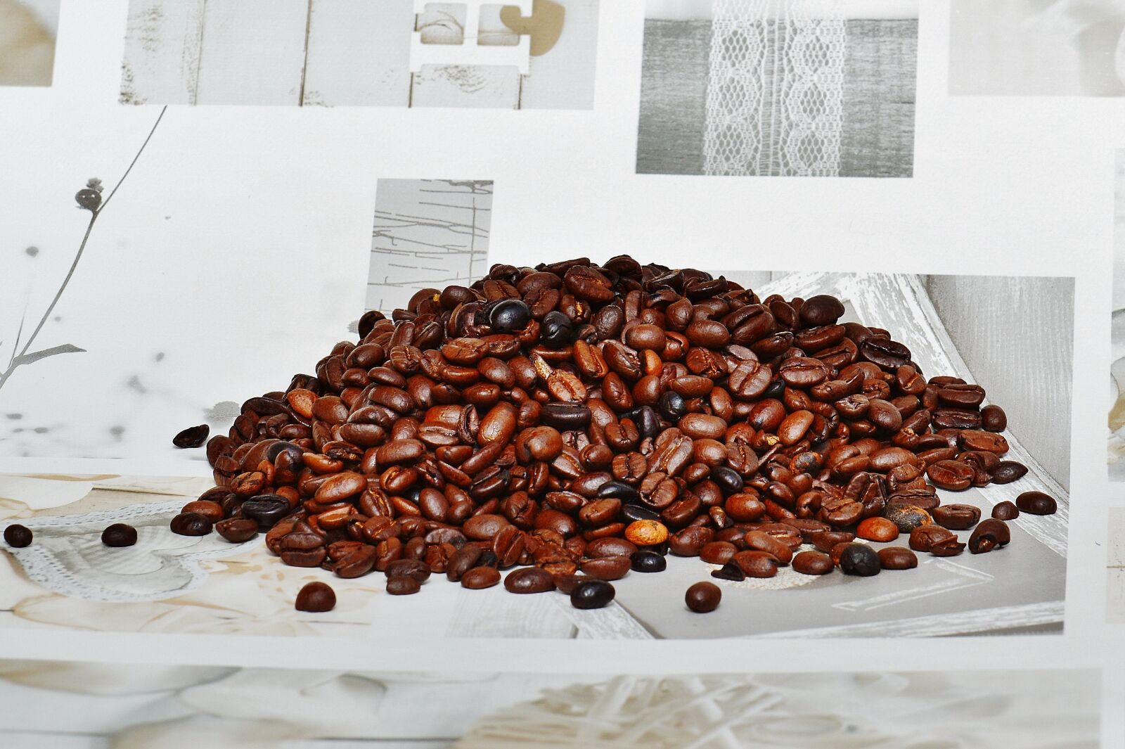 Nikon D3200 sample photo. Coffee, coffee beans, cafe photography