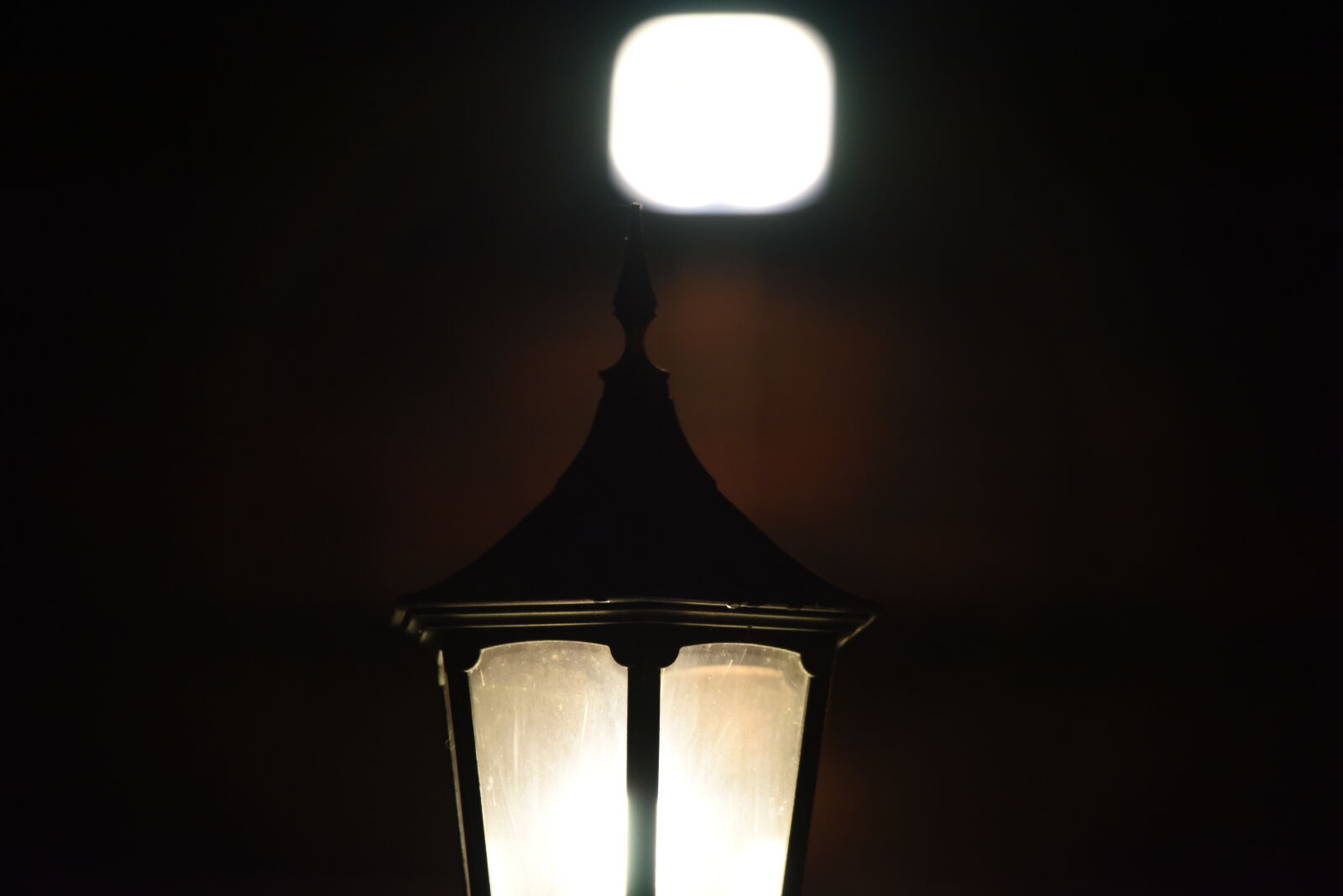 Nikon D810 sample photo. Low light lamp photography
