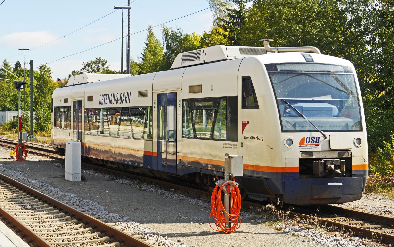 Panasonic Lumix DMC-GH3 sample photo. Diesel railcar, private railway photography