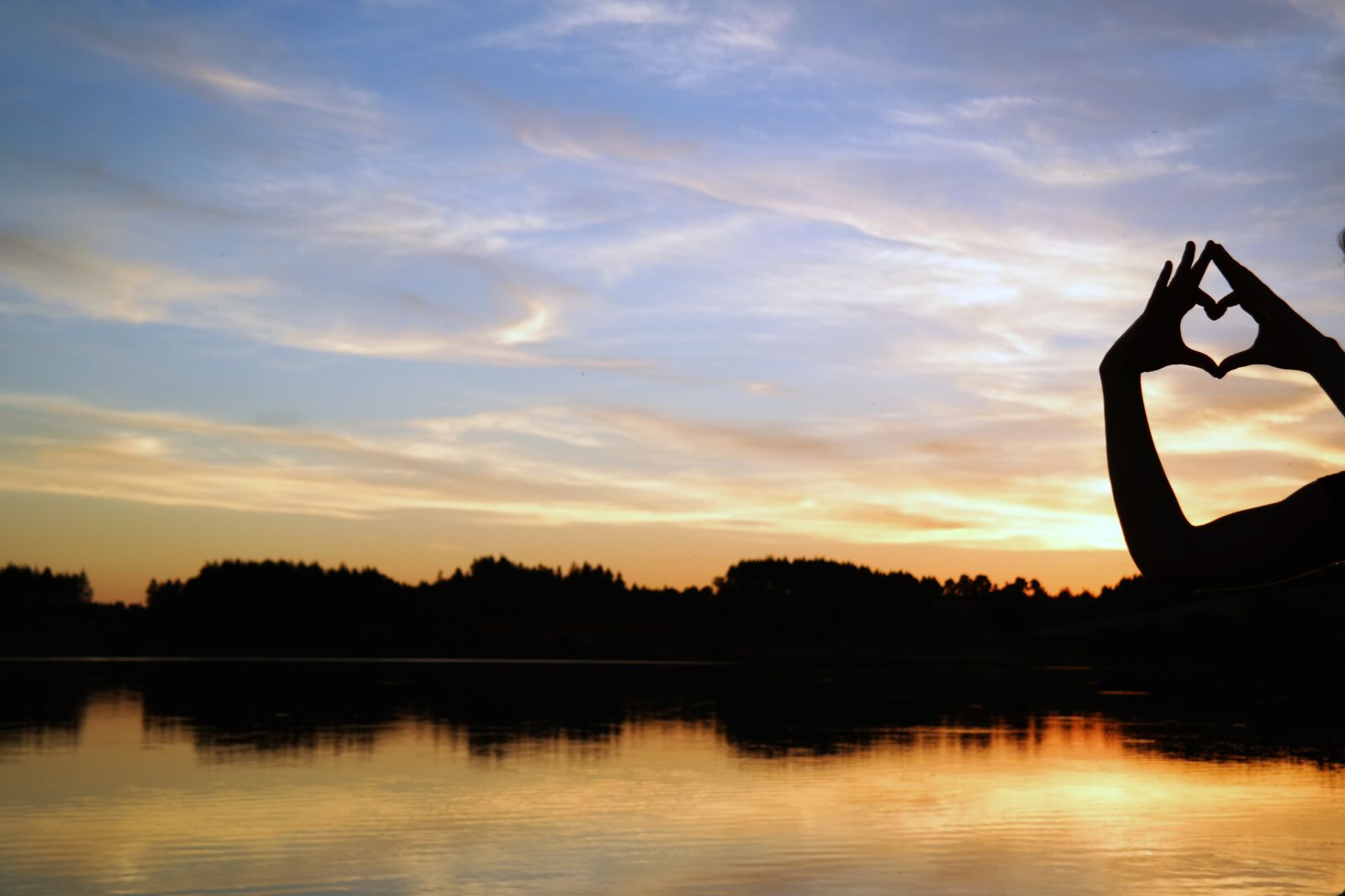Samsung NX300 sample photo. Sunset, lake on fire photography