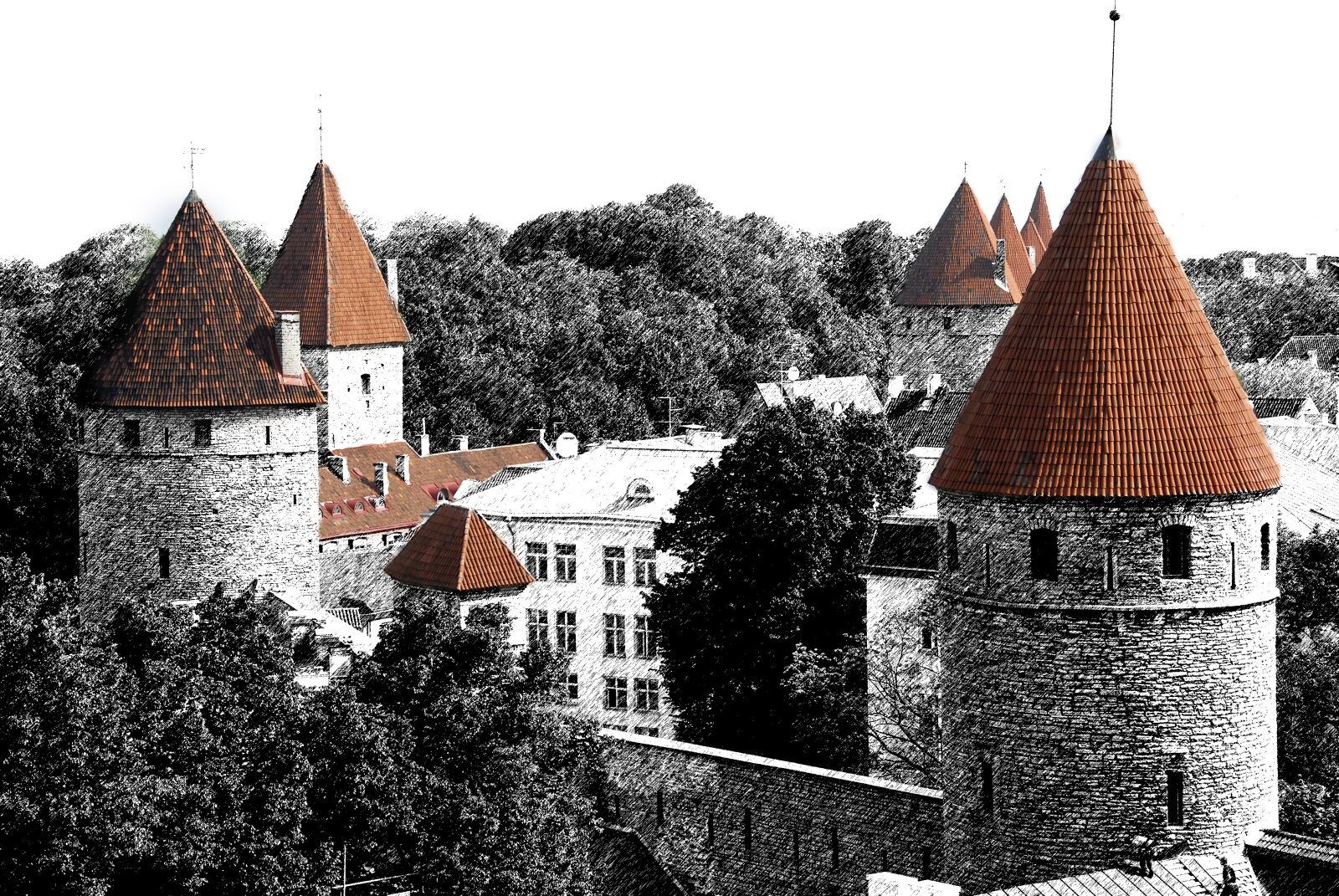 Nikon D200 sample photo. Tallinn, estonia, travel photography