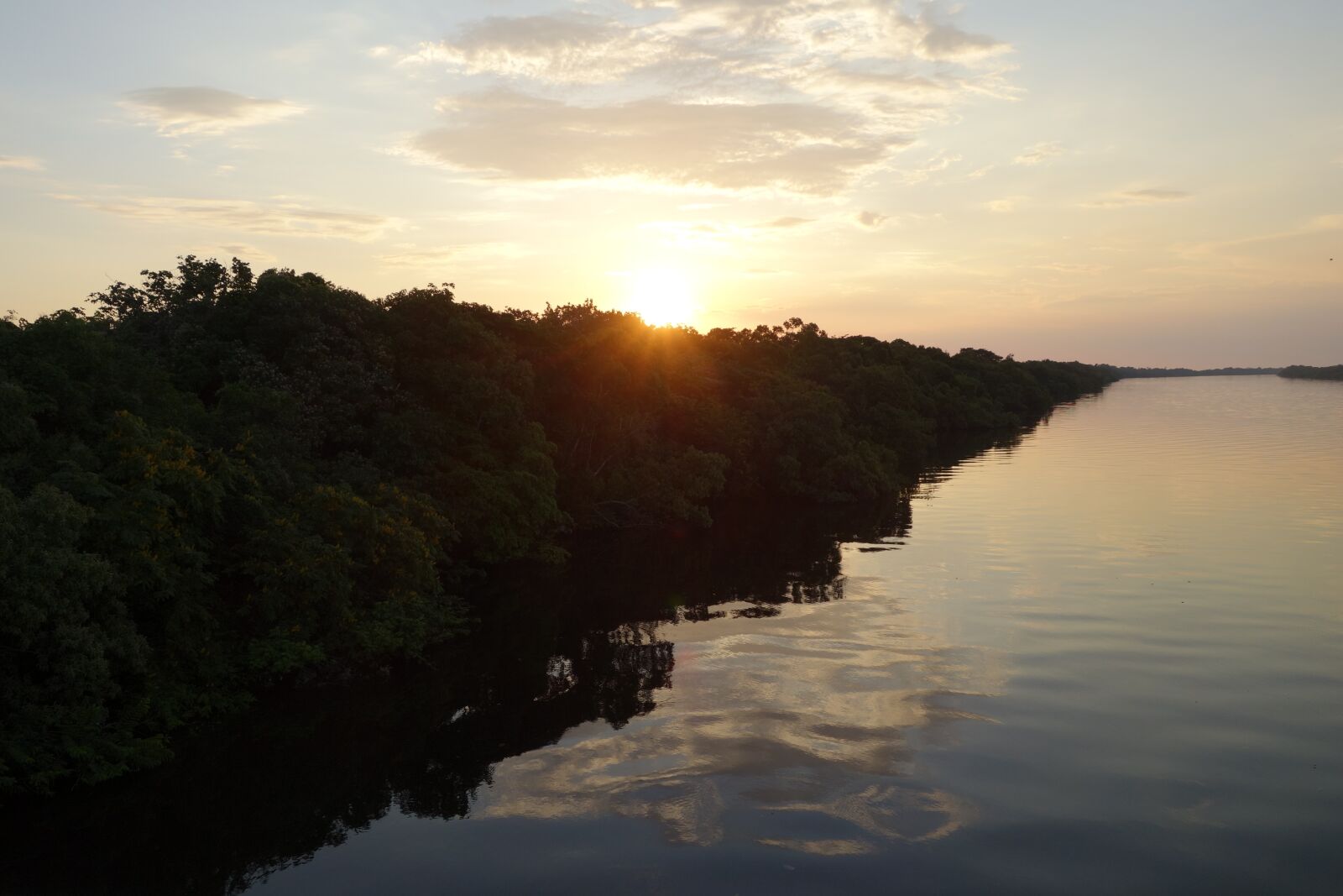Sony Cyber-shot DSC-RX100 II sample photo. Sunrise, brazil, rio negro photography