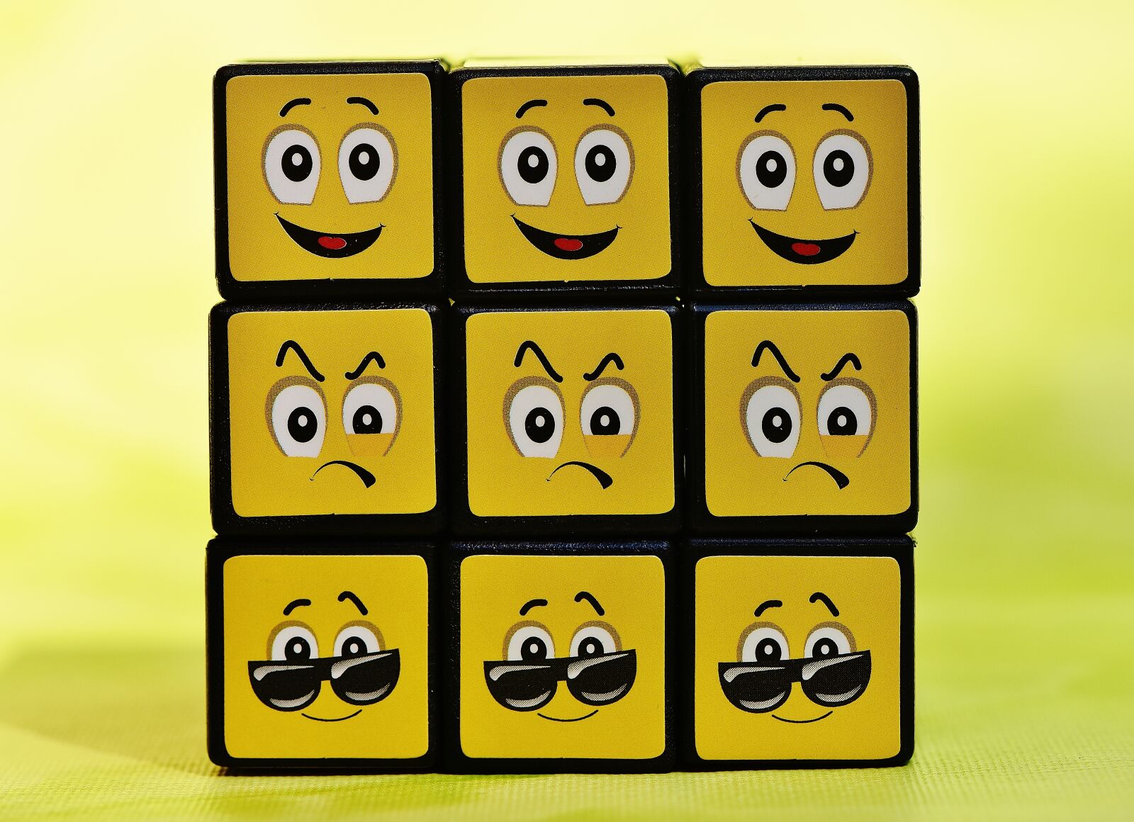 Nikon D7200 sample photo. Cube, smilies, various photography