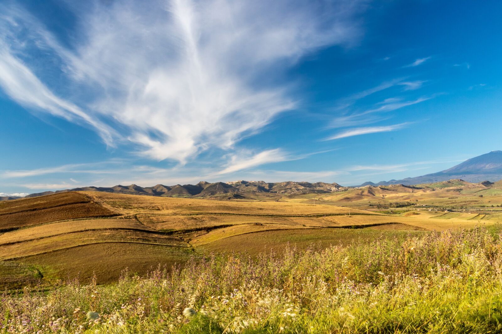 Tamron SP AF 17-50mm F2.8 XR Di II LD Aspherical (IF) sample photo. Landscape, sky, fields photography