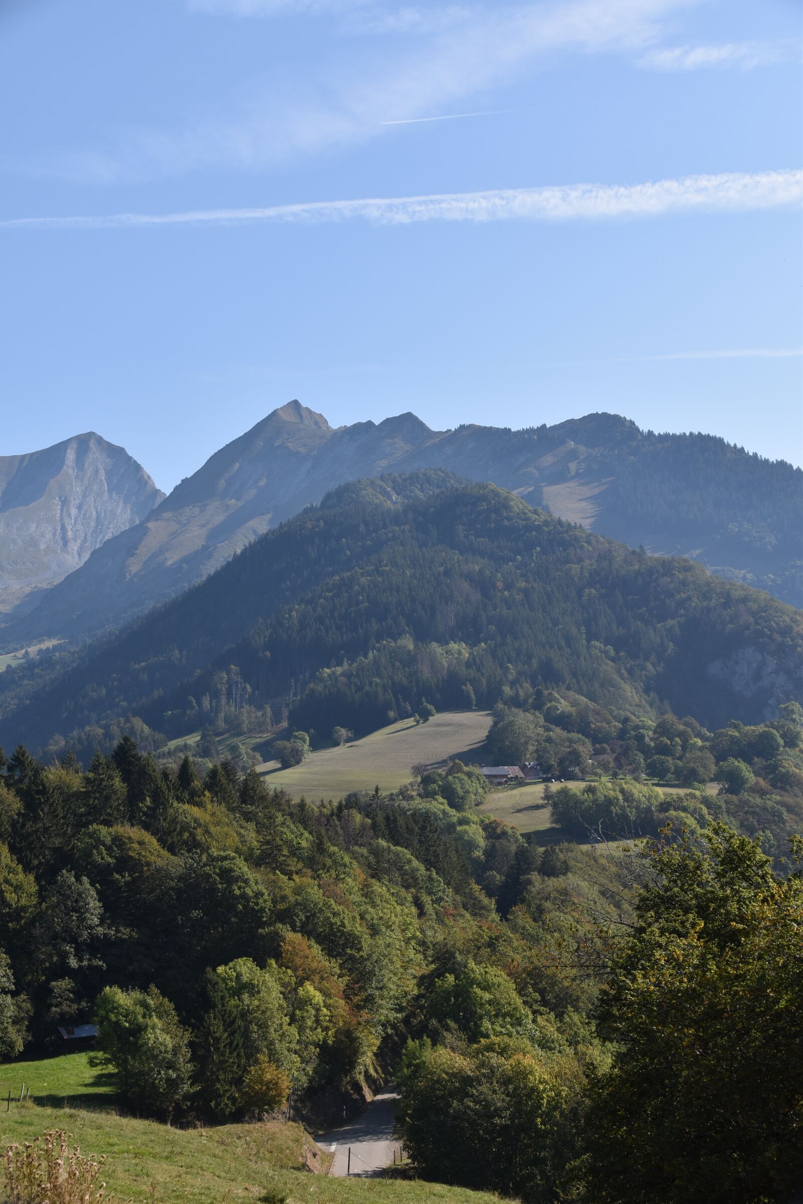 Nikon D5600 sample photo. Hazy landscape, panoramic views photography