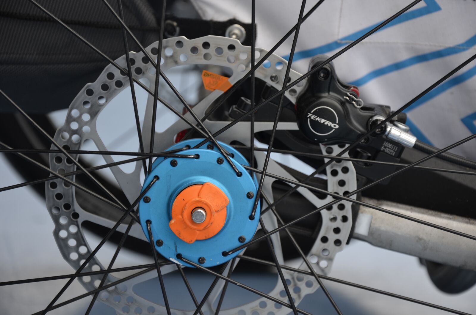 Nikon D5100 sample photo. Disc brake, baby carriage photography