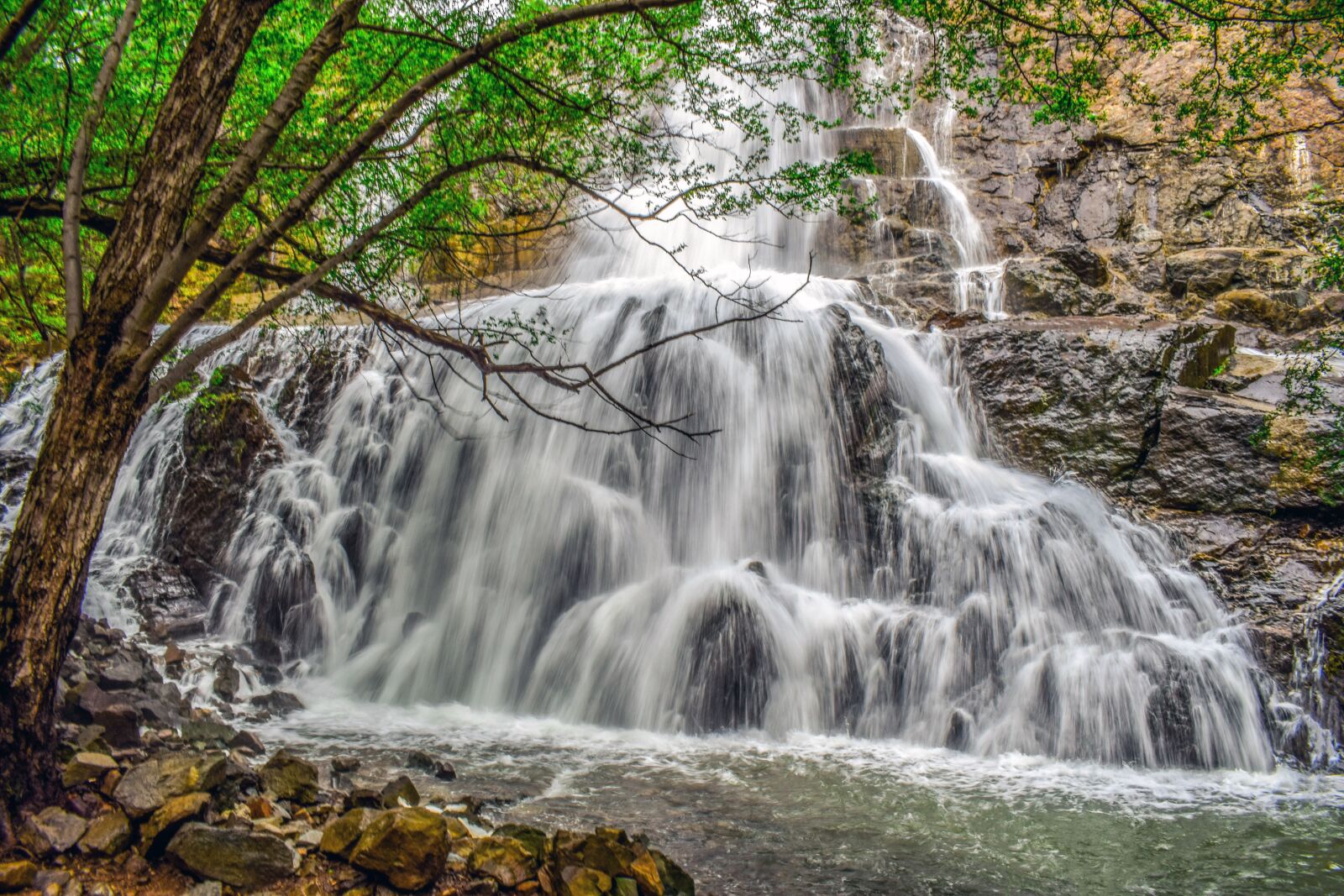Nikon D3300 sample photo. Waterfalls, water, nature photography