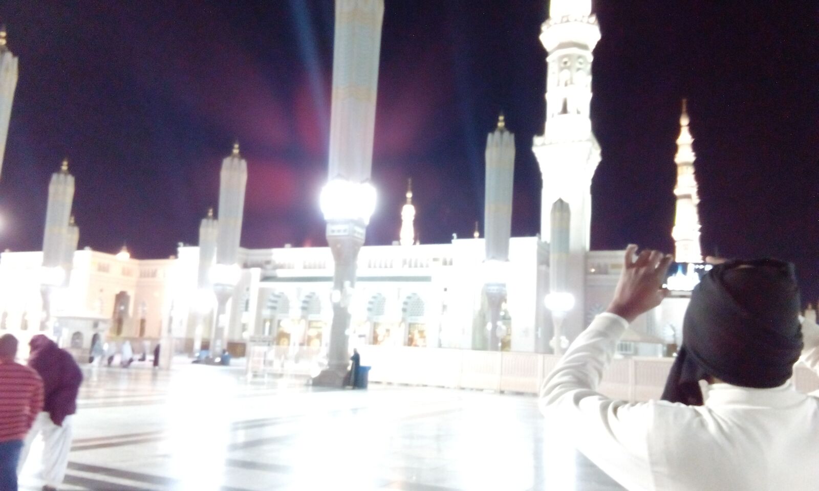 HTC DESIRE 526G+ DUAL SIM sample photo. Madina mosque, masjid e photography