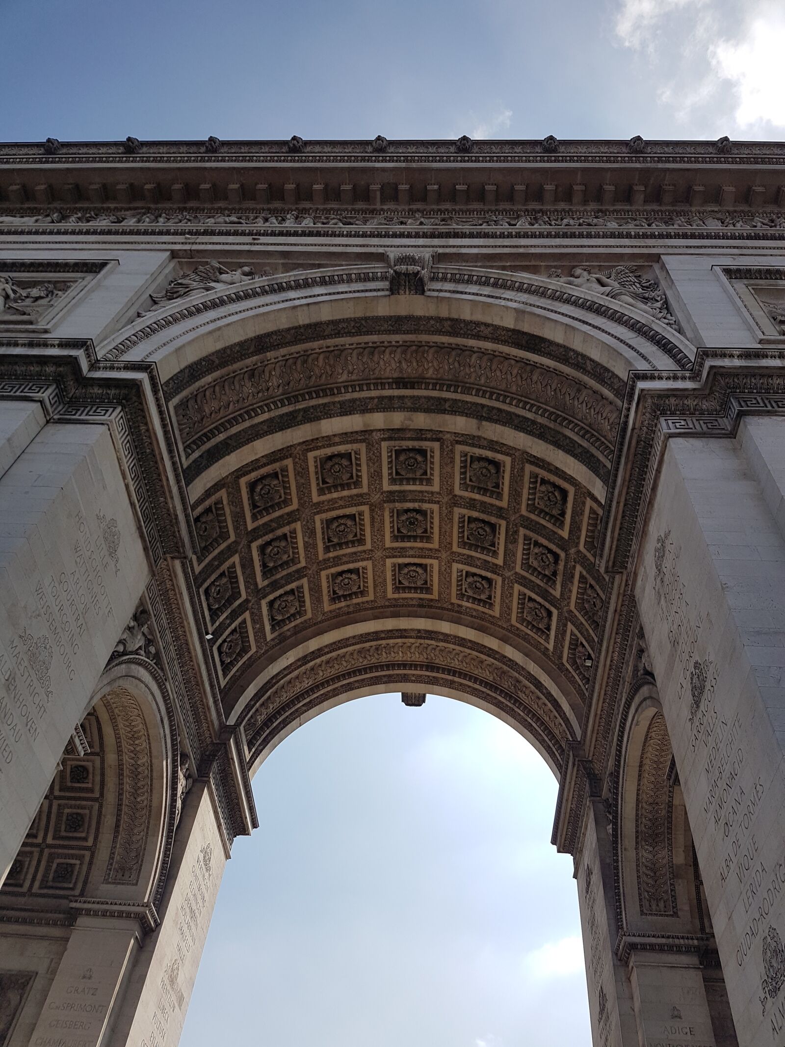 Samsung Galaxy S7 sample photo. Arc de triomphe, paris photography