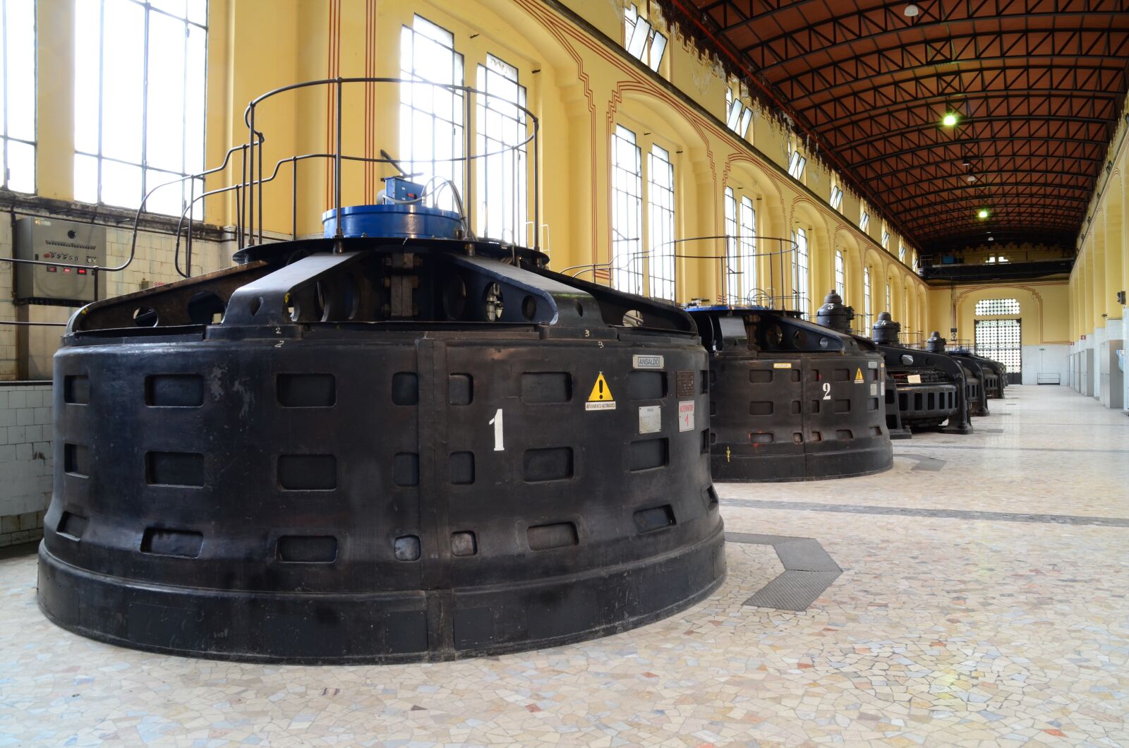 Nikon D7000 sample photo. Alternator, turbine, hydroelectric photography