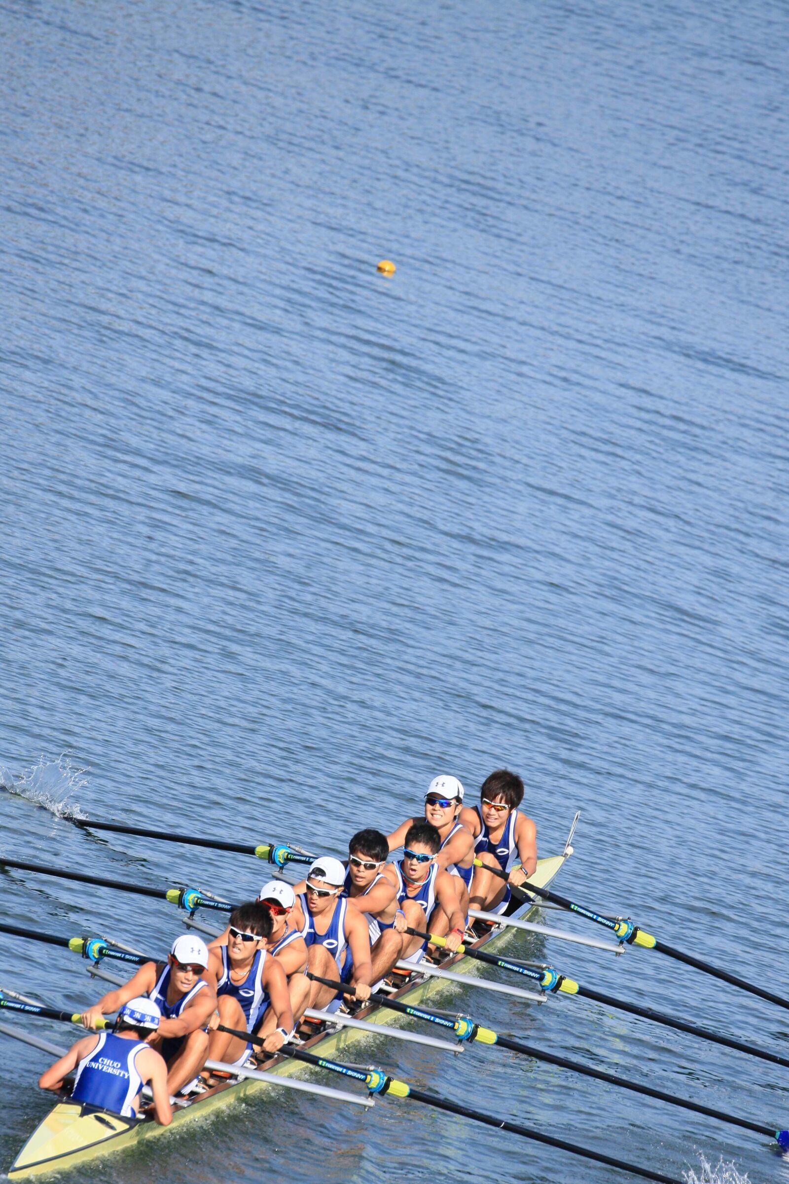 Canon EOS 5D Mark II sample photo. Rowing, port, sports photography