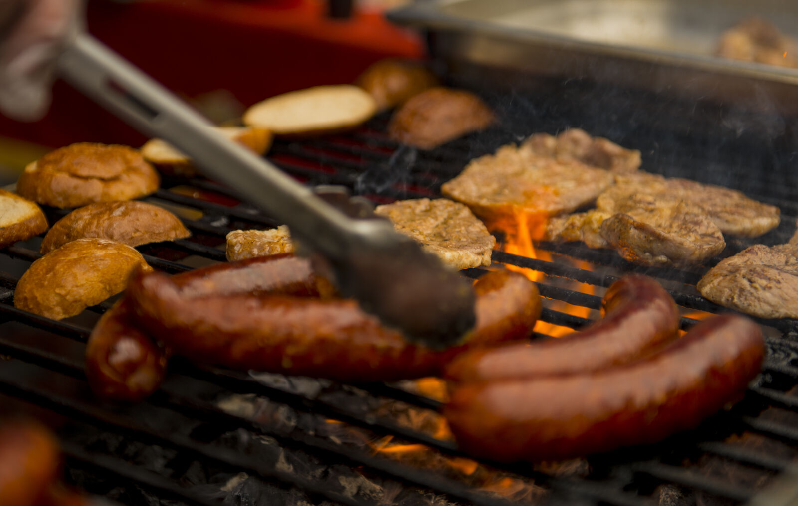Nikon D800 sample photo. Grill, meat, sausages photography