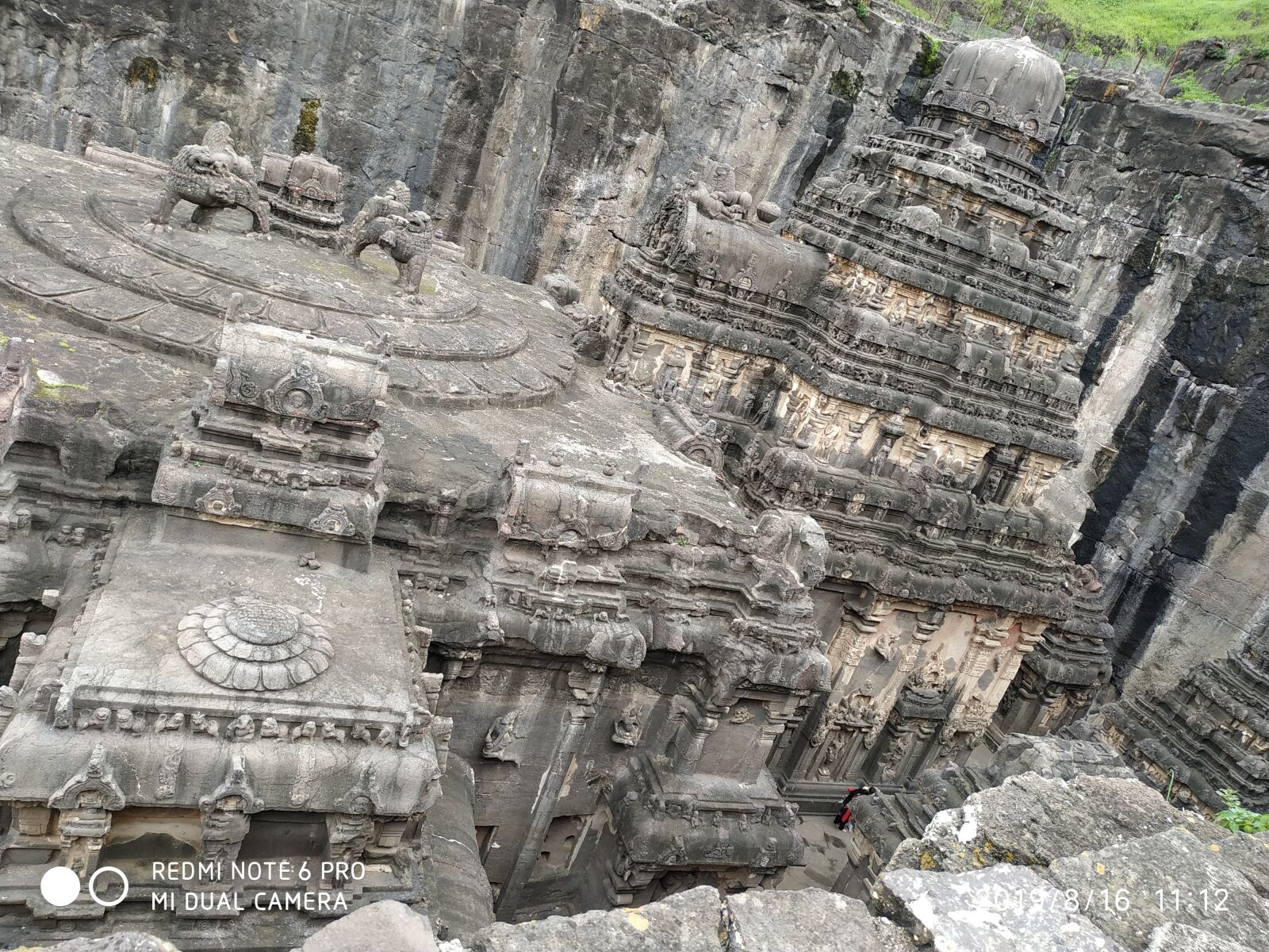 Xiaomi Redmi Note 6 Pro sample photo. Indian temple, ellora caves photography