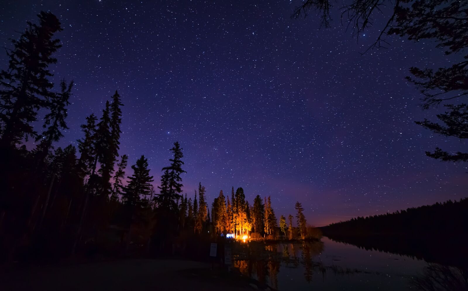 Nikon D600 sample photo. Bonfire, british columbia, campfire photography
