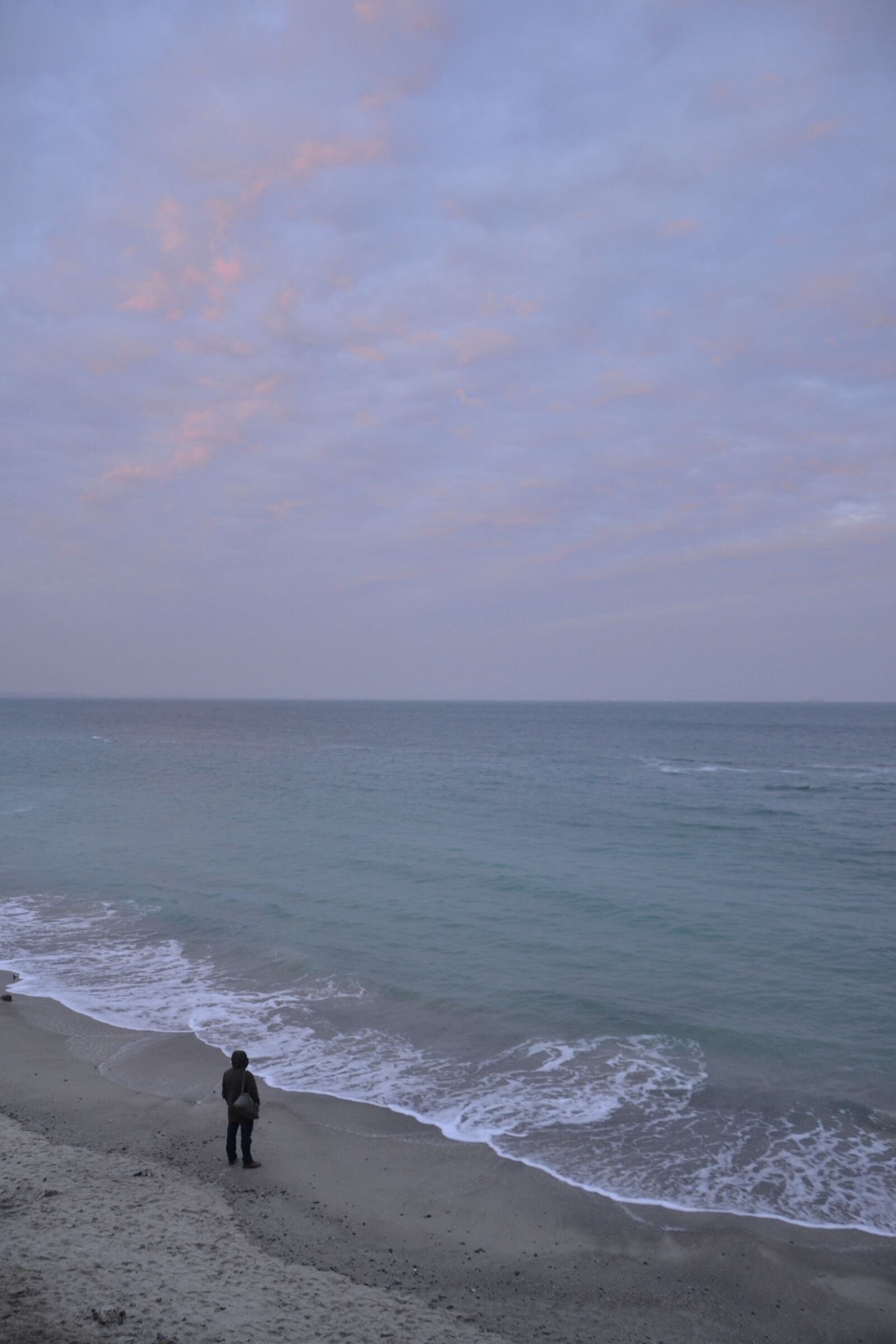 Nikon D3100 sample photo. Sea, lonely, beach photography