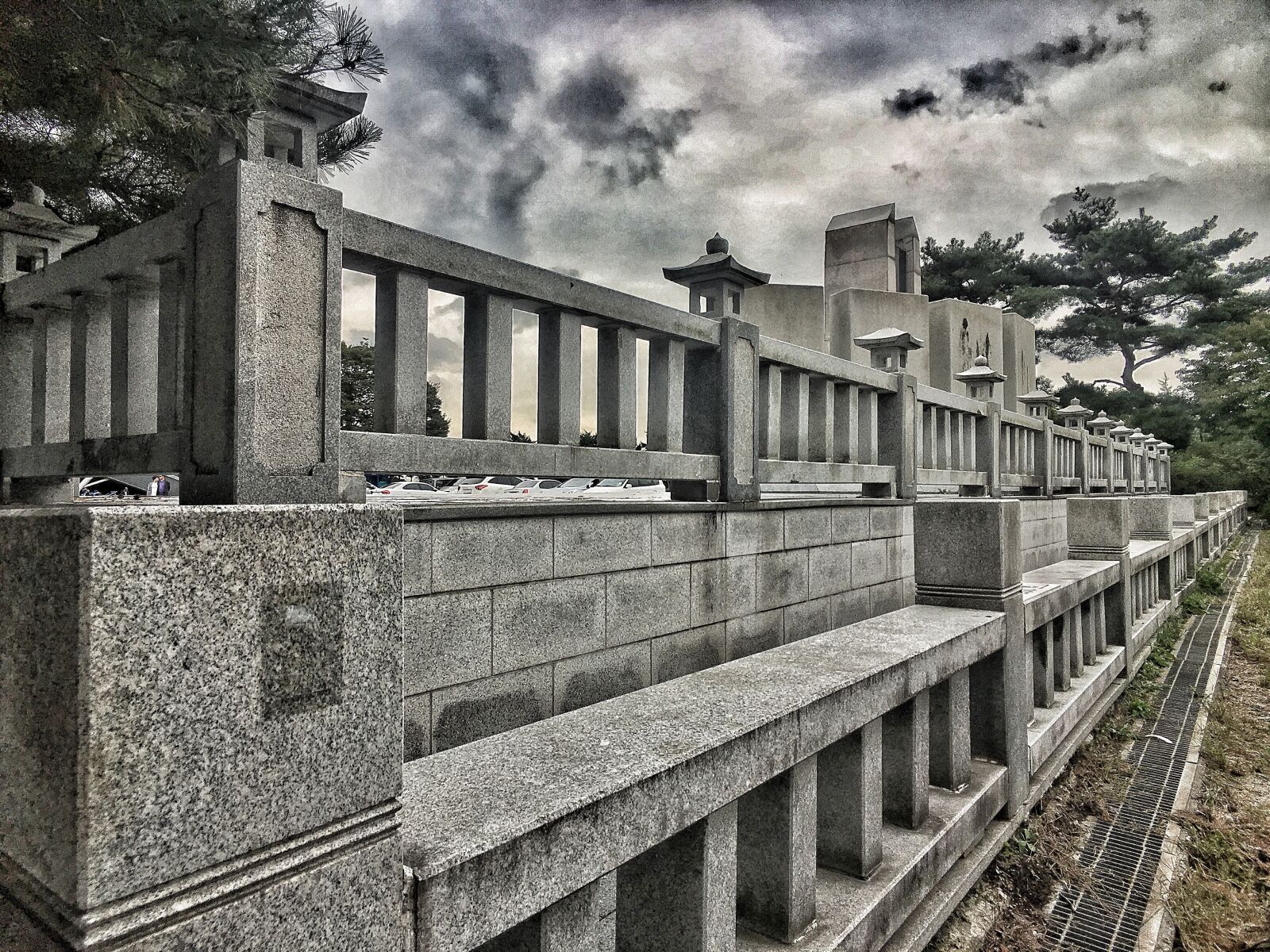 Apple iPhone 6s Plus sample photo. Historical memory, demarcation line photography