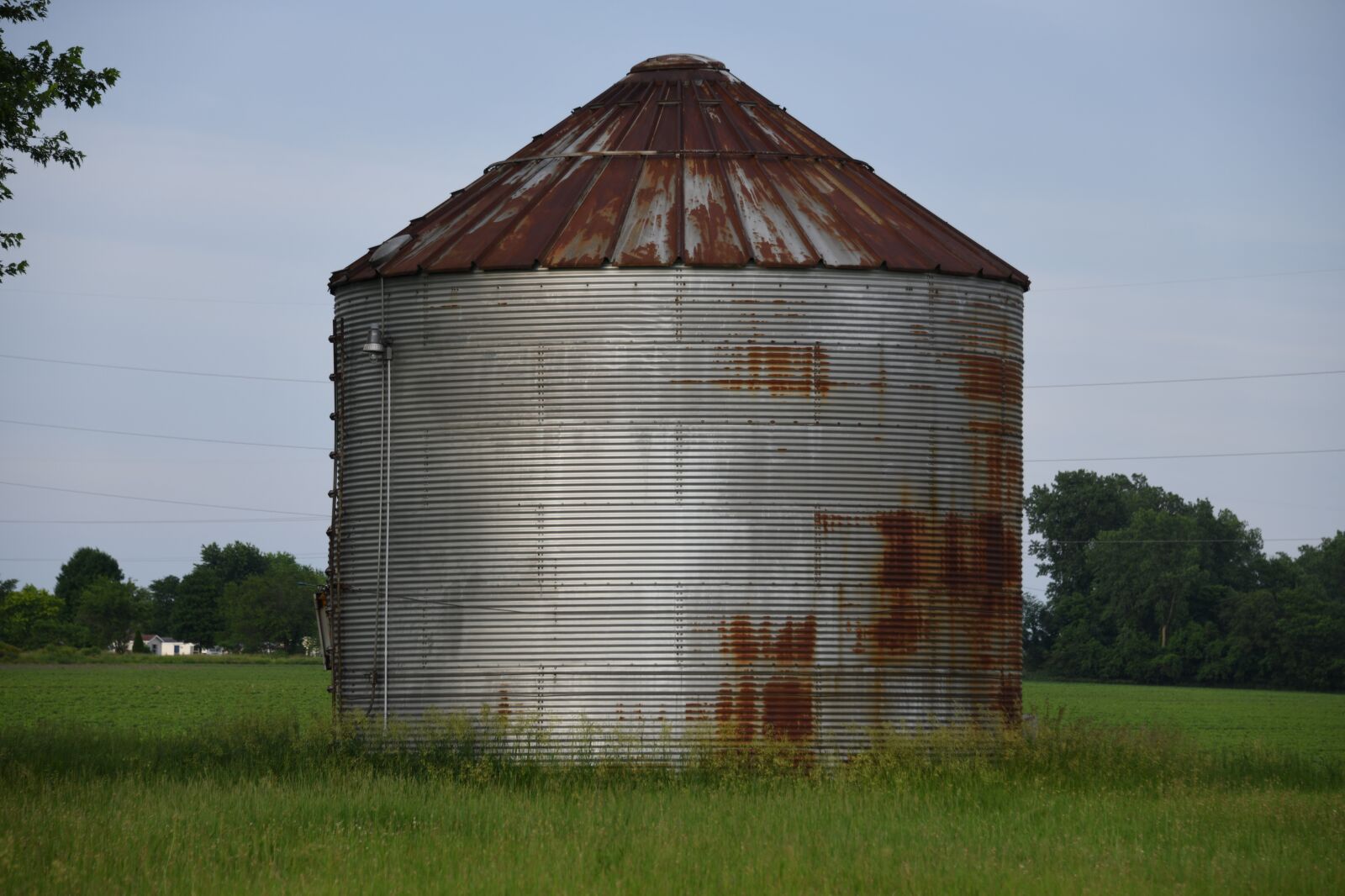 Nikon D850 sample photo. Silo, corn, crib photography