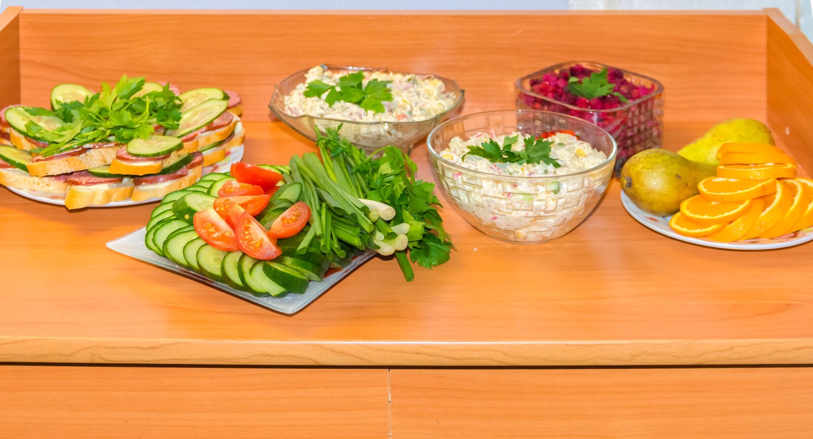 Nikon D7200 sample photo. Salad, dishes, nutrition photography