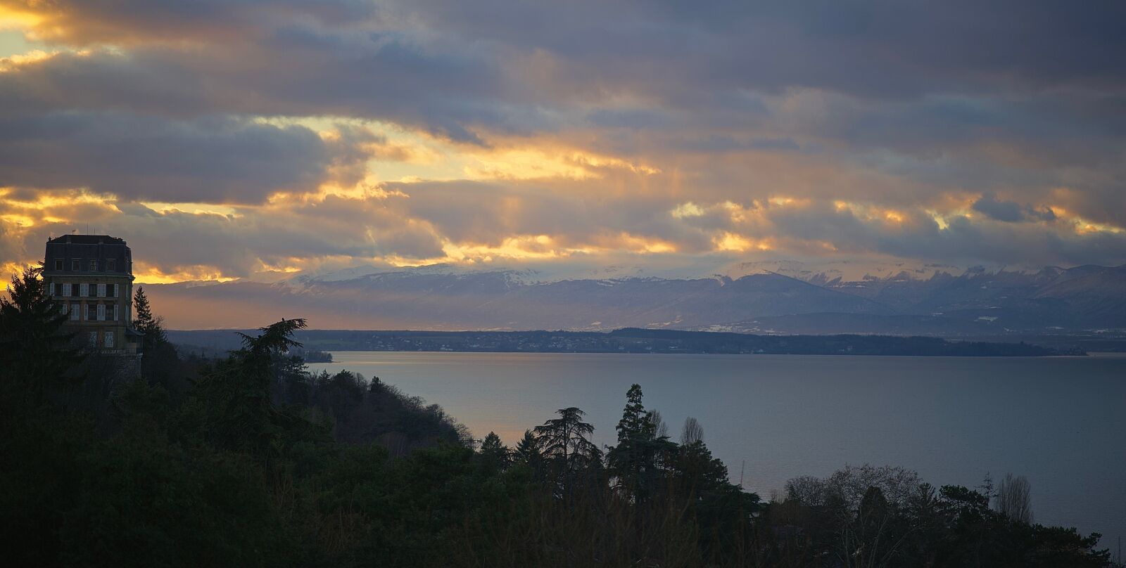 Nikon D750 sample photo. Panoramic, sunset, psychosis photography