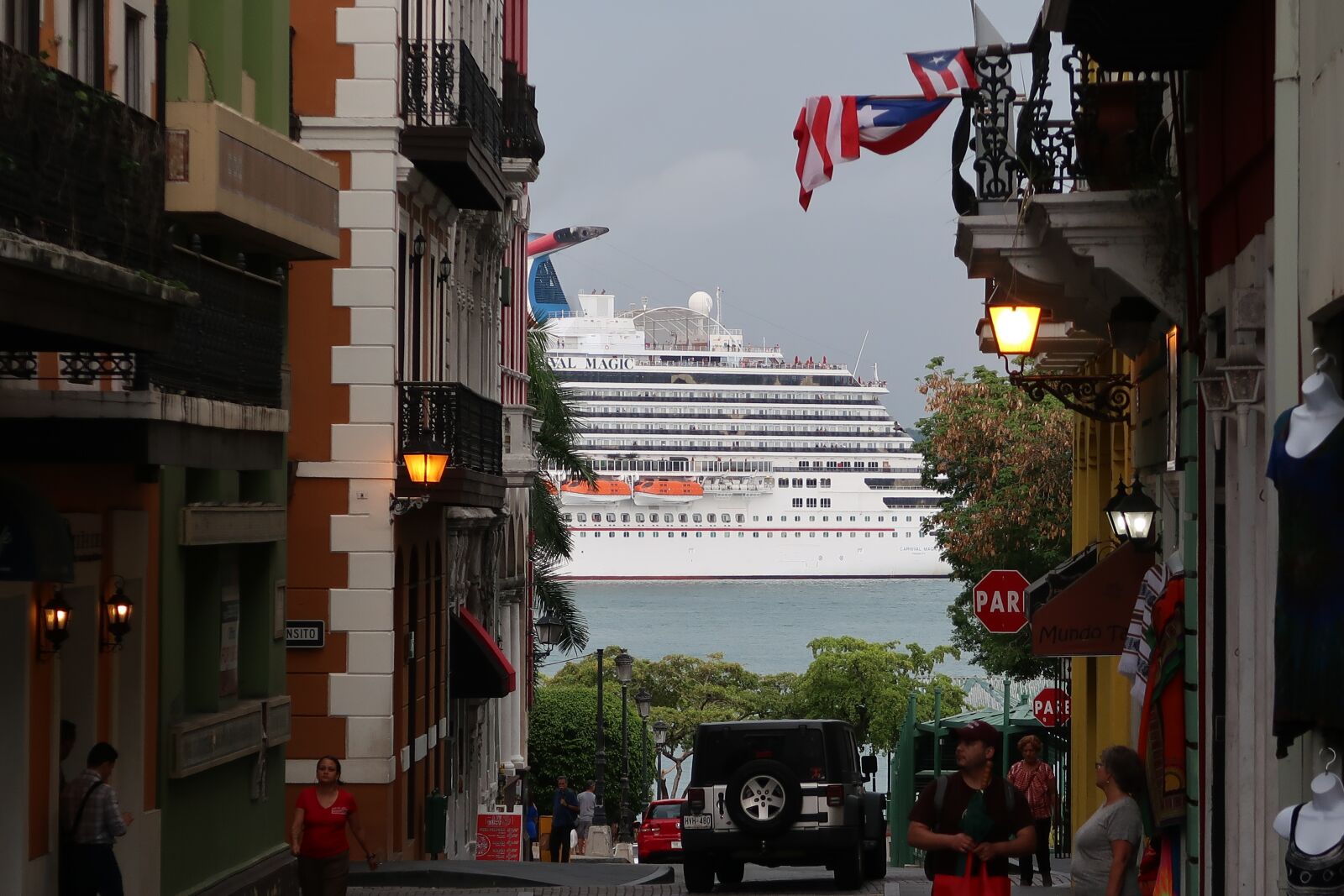 Canon PowerShot G7 X Mark II sample photo. Puerto rico, street, ship photography