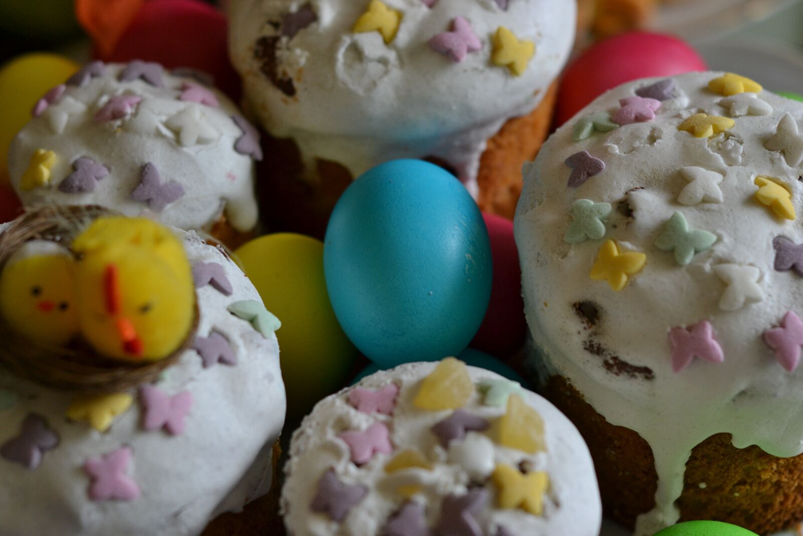 Nikon D3100 sample photo. Sunday, easter, eggs photography