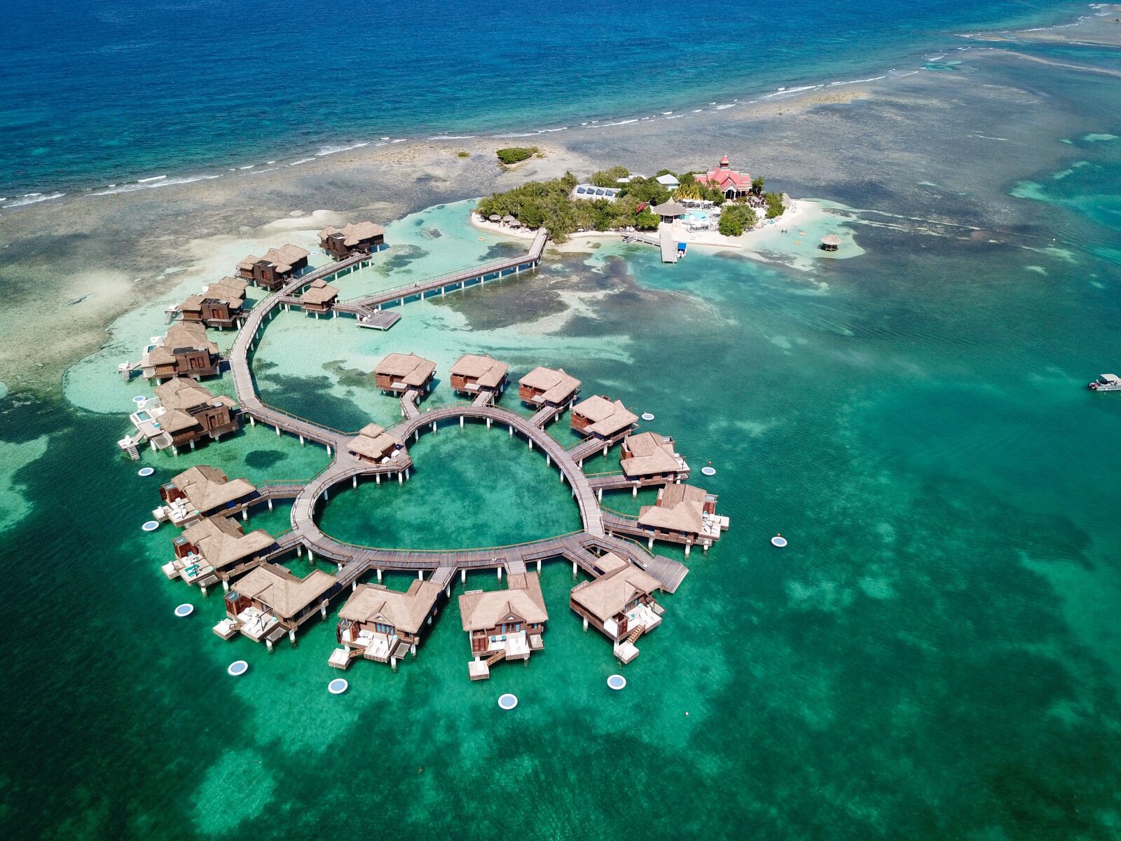 DJI FC220 sample photo. Jamaica, mar, caribbean photography