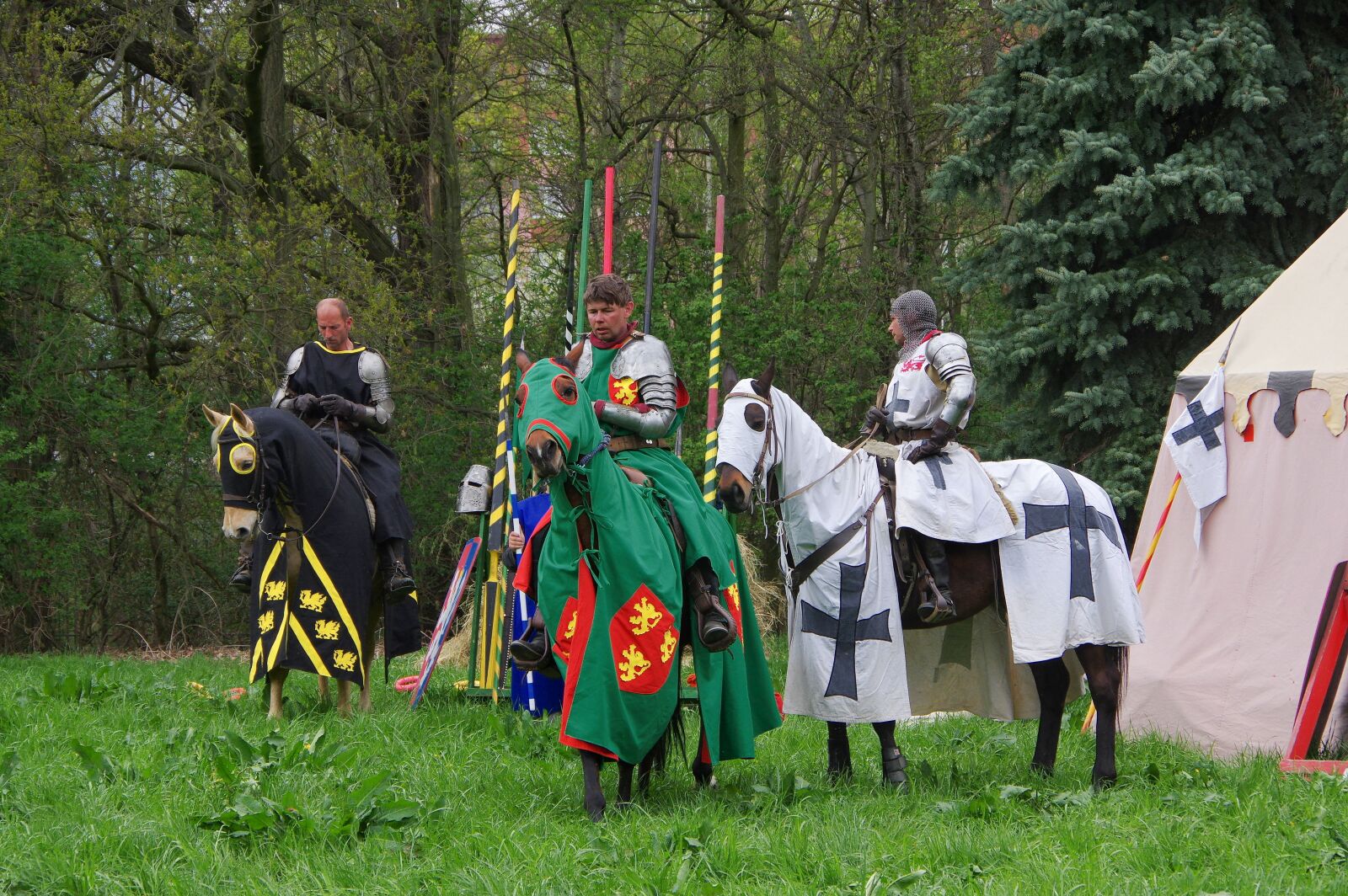 Pentax K-3 sample photo. The knights, before, the photography