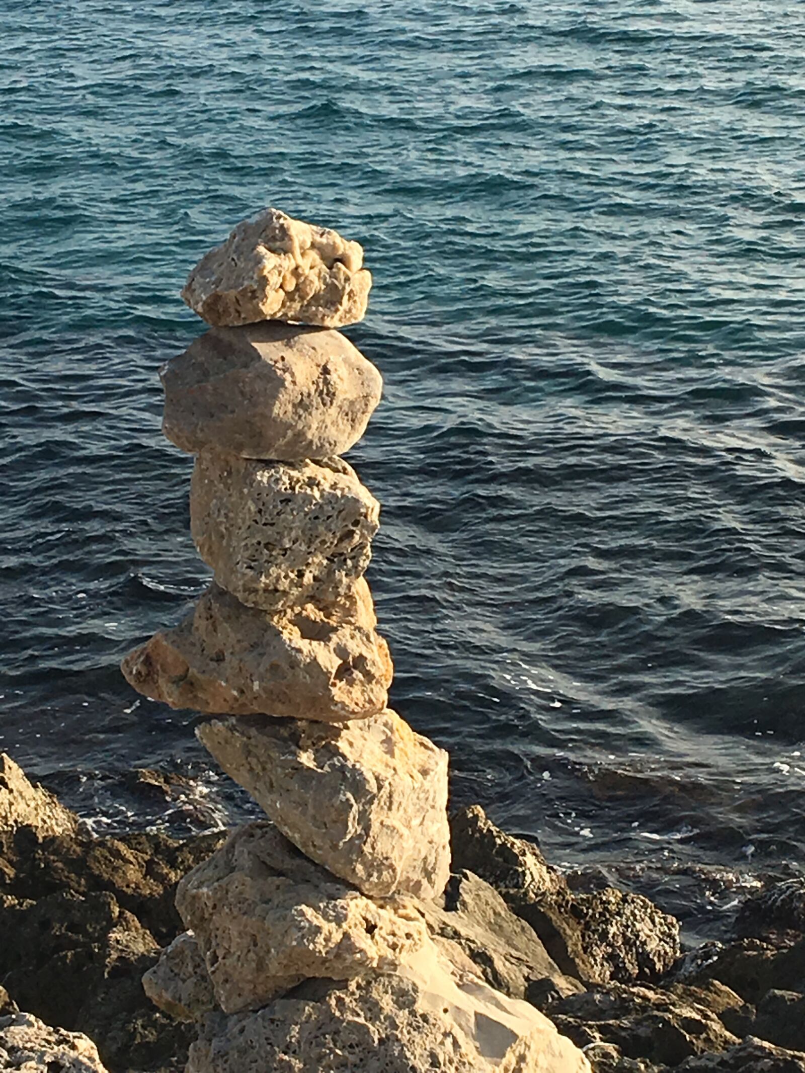 Apple iPhone 6s sample photo. Water, stones, sea photography