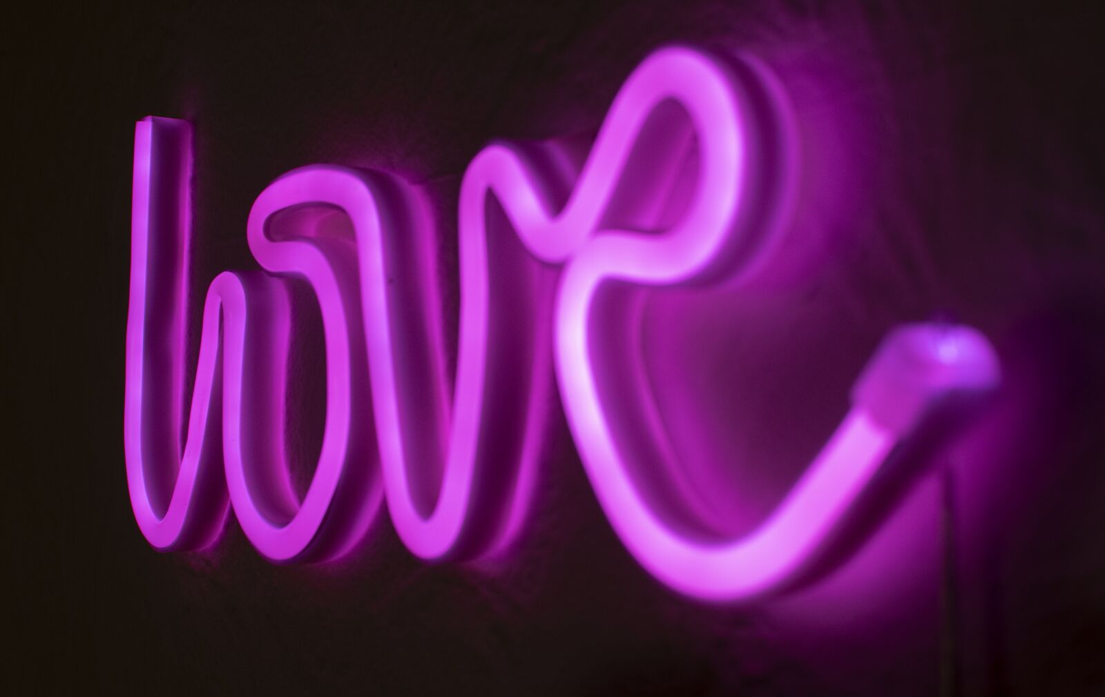 Nikon D5500 sample photo. Love, neon, neon light photography