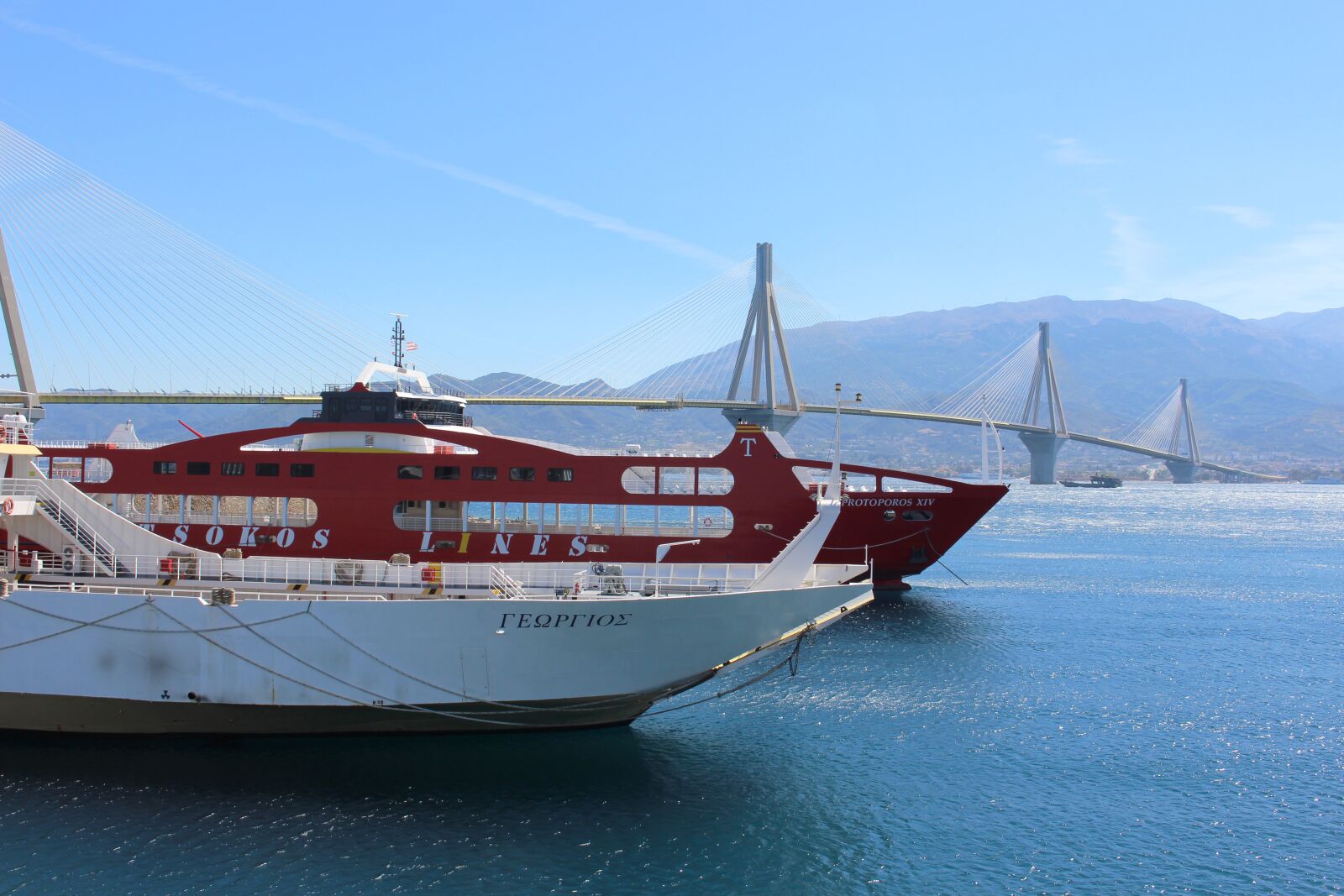 Canon EOS 700D (EOS Rebel T5i / EOS Kiss X7i) sample photo. Bridge, greece, rio-andirrio bridge photography
