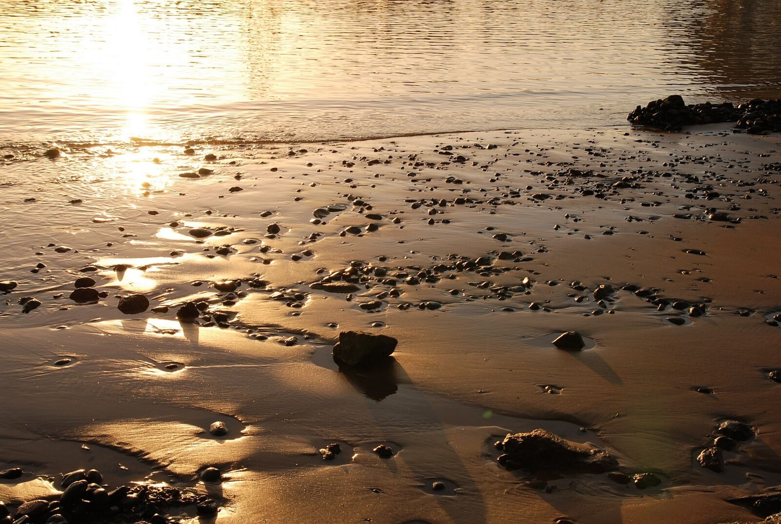 Nikon D80 sample photo. Beach, sunset, sand photography