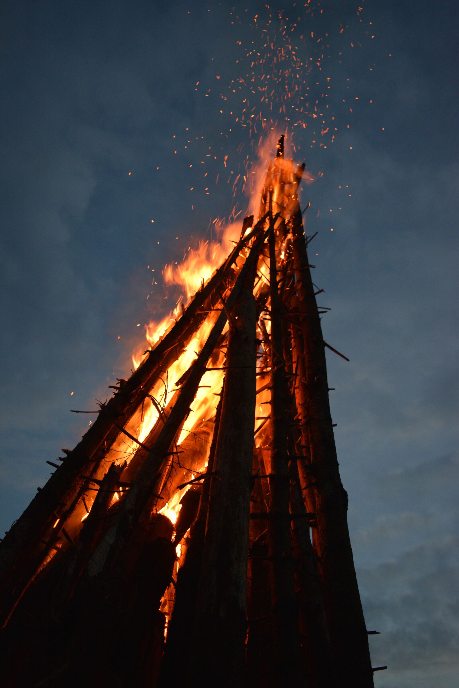 Nikon D3300 sample photo. Fire, bonfire, big photography