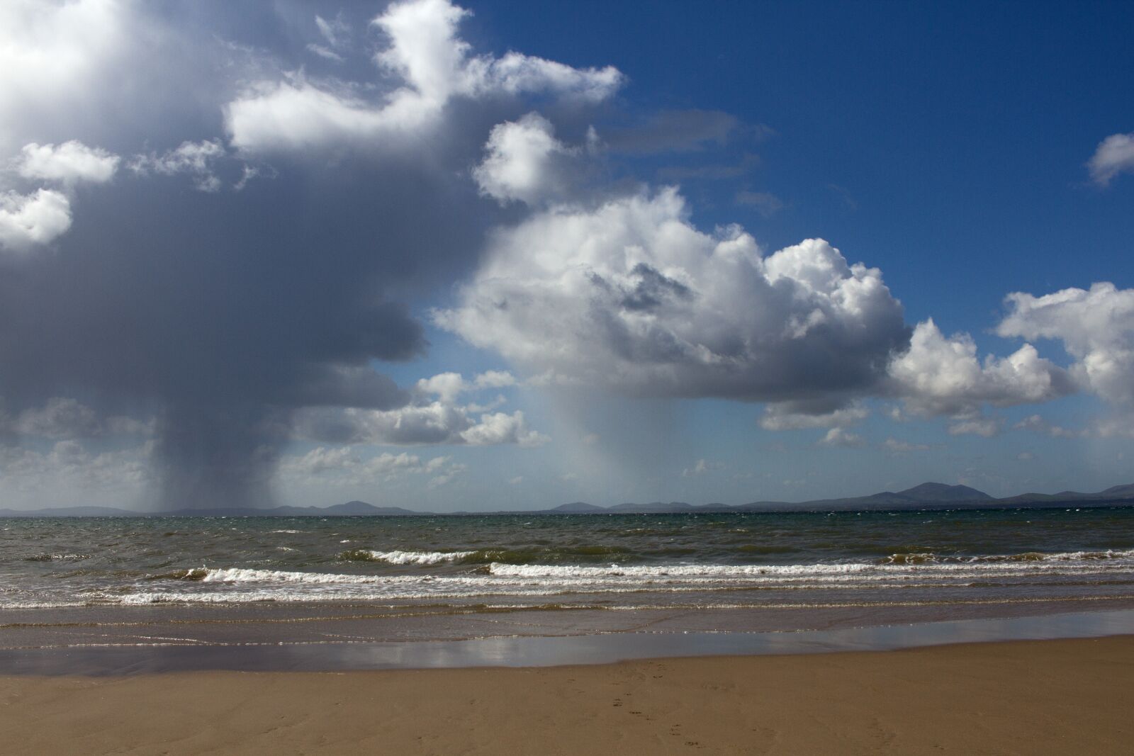 Canon EOS 7D + Canon EF-S 24mm F2.8 STM sample photo. Shower, north wales, harlech photography