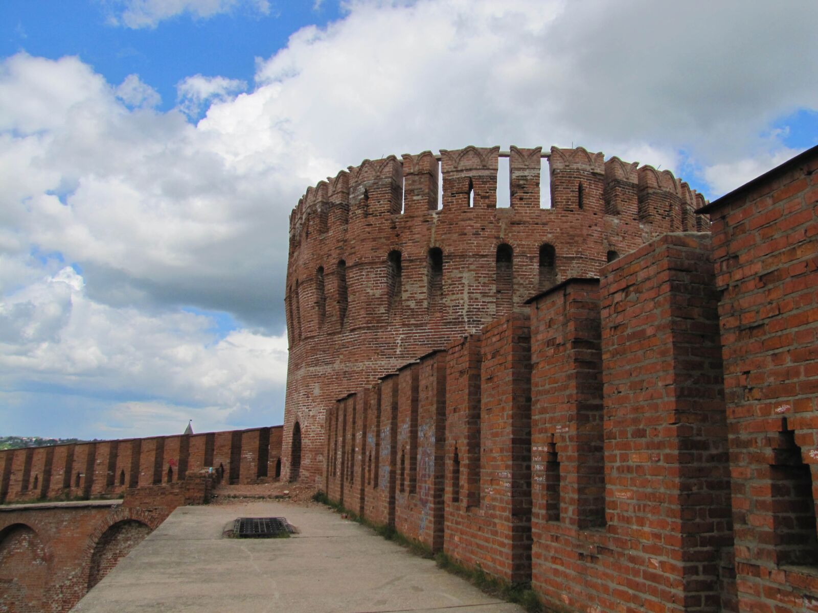 Canon PowerShot SX20 IS sample photo. Smolensk fortress, fortification, wall photography