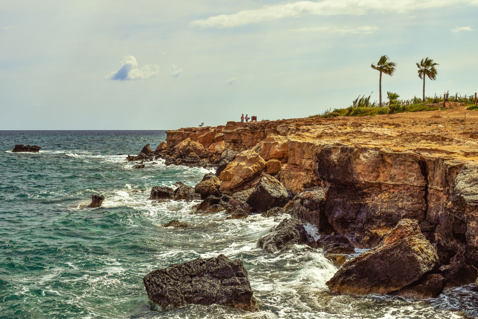 Nikon D3300 sample photo. Rocky coast, waves, nature photography