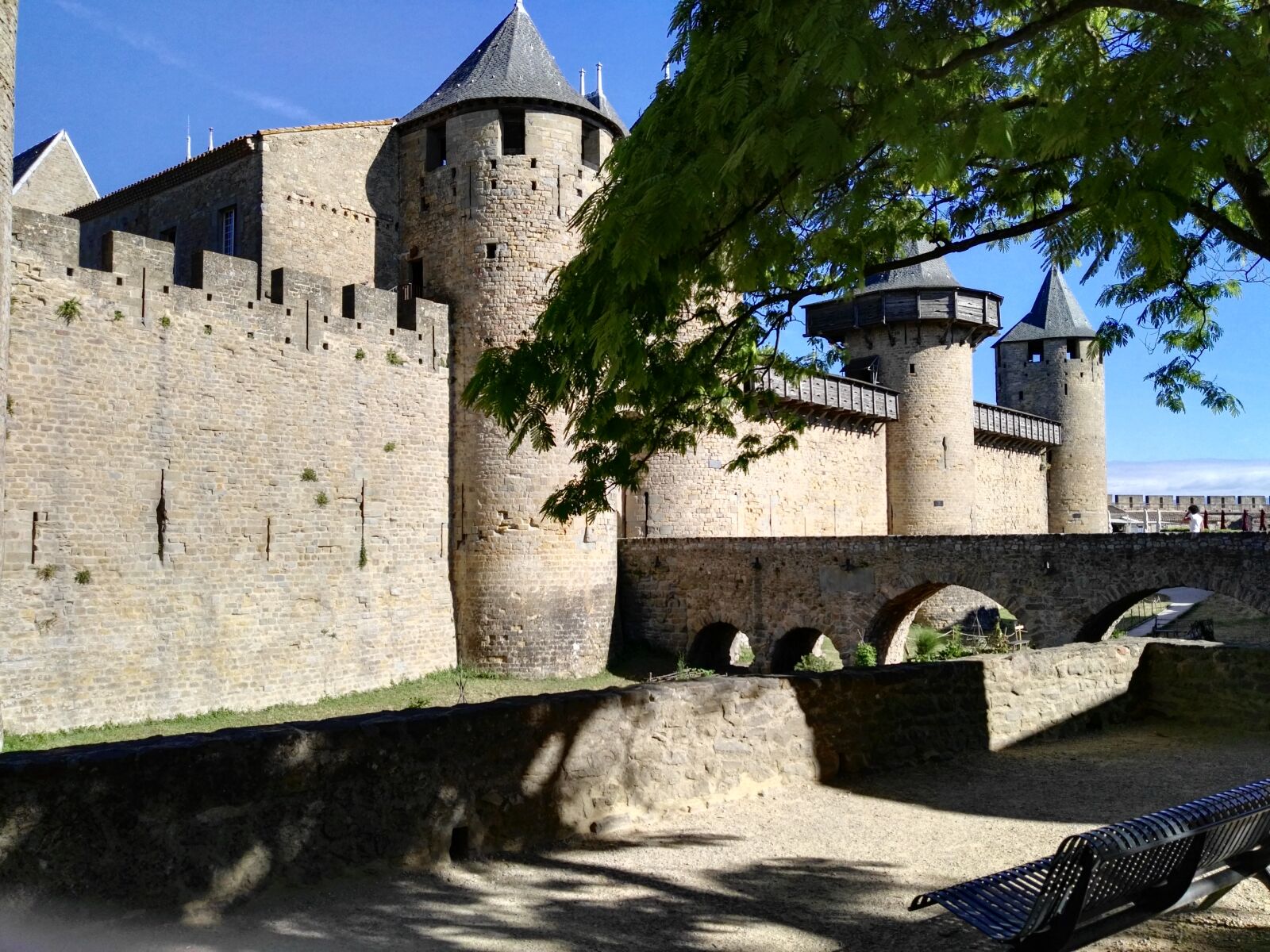 HUAWEI GX8 sample photo. Carcassonne, medieval city, ancient photography
