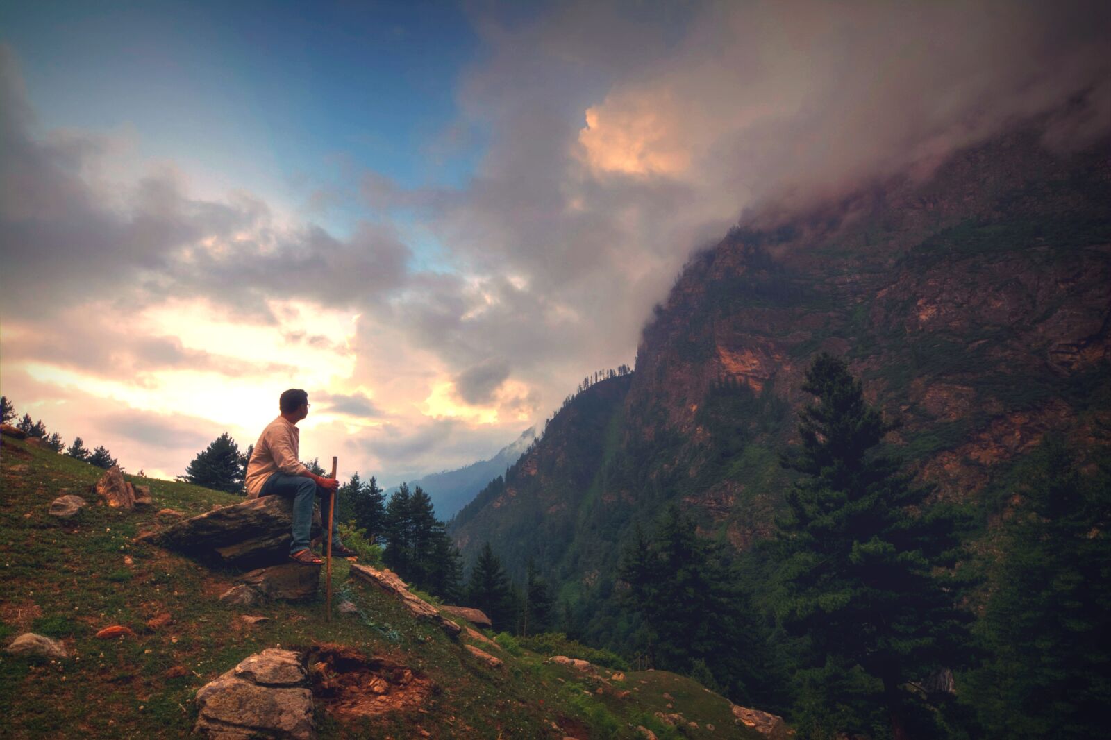 Nikon D7100 sample photo. Landscape, mountain, sunset photography