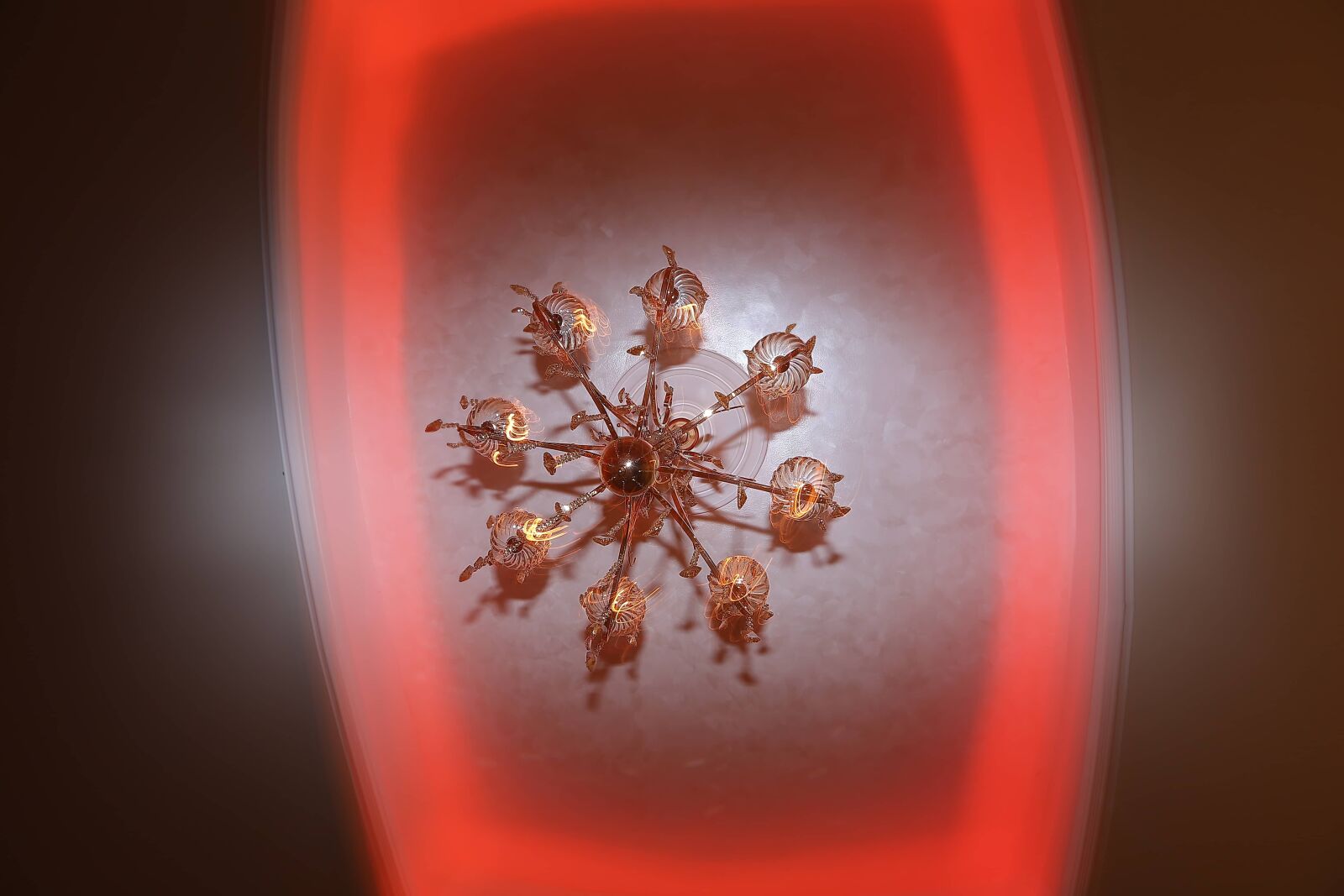 Canon EF 16-35mm F2.8L II USM sample photo. Chandelier, ceiling, glamour, golden photography