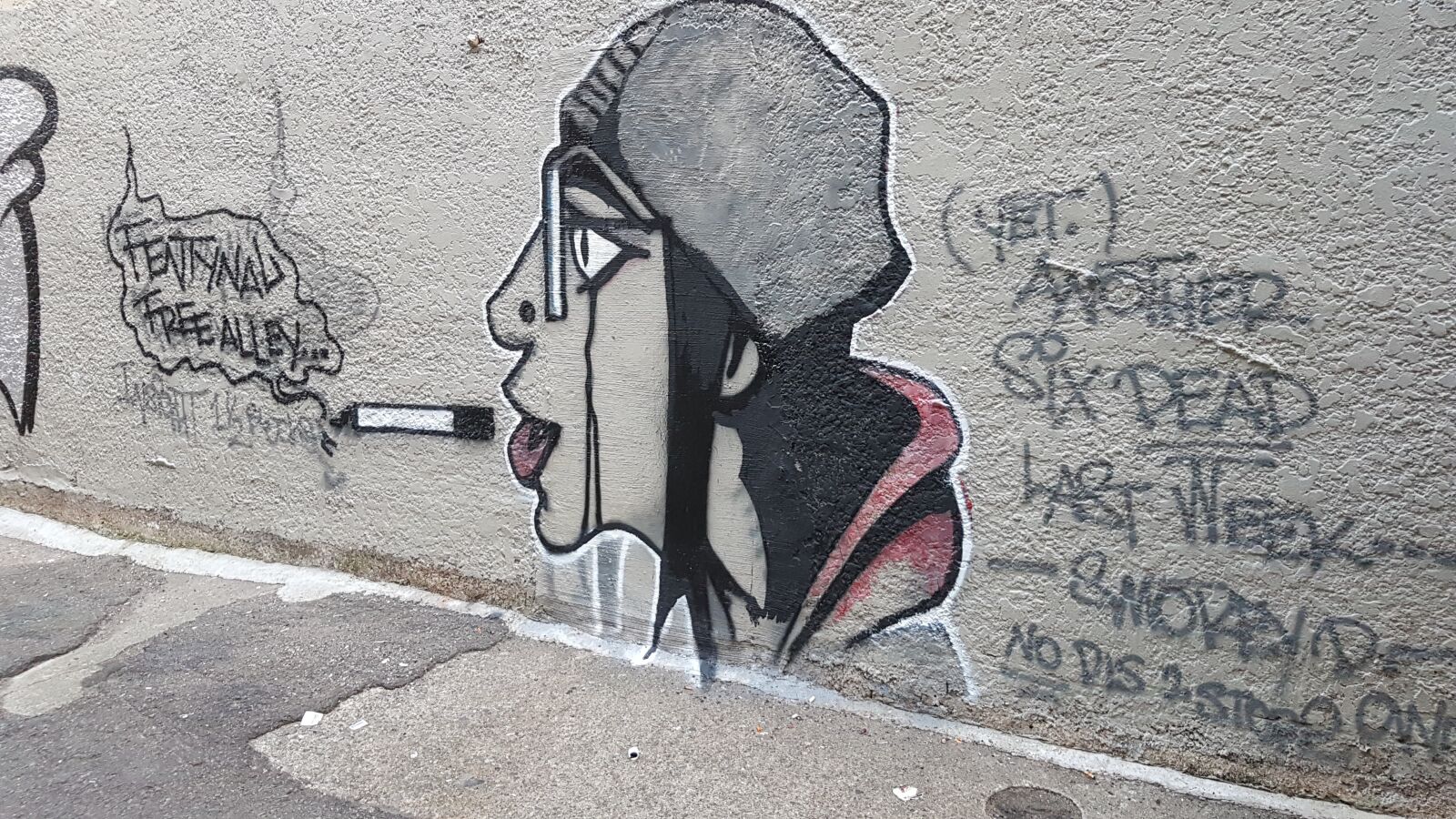 Samsung Galaxy S7 sample photo. Smoke, drugs, death photography