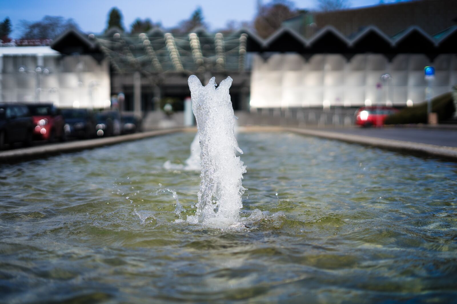 Sony a7 sample photo. Water, fountain, quellenhof photography