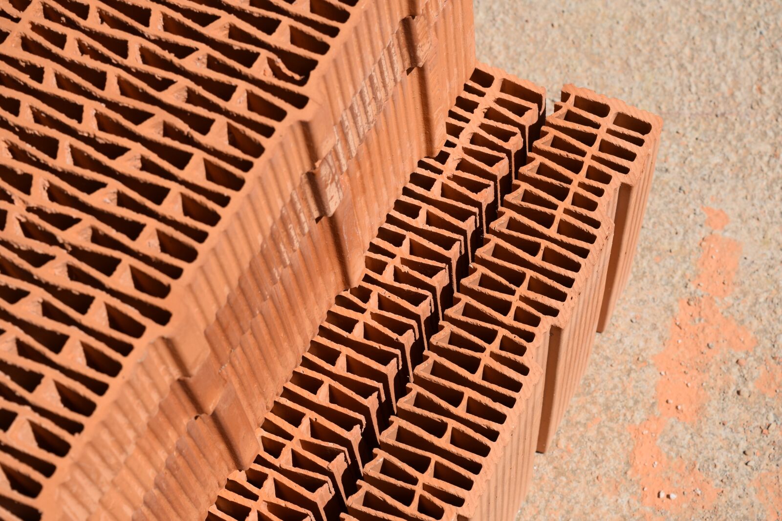 Nikon D5300 sample photo. Brick, brick block, housebuilding photography
