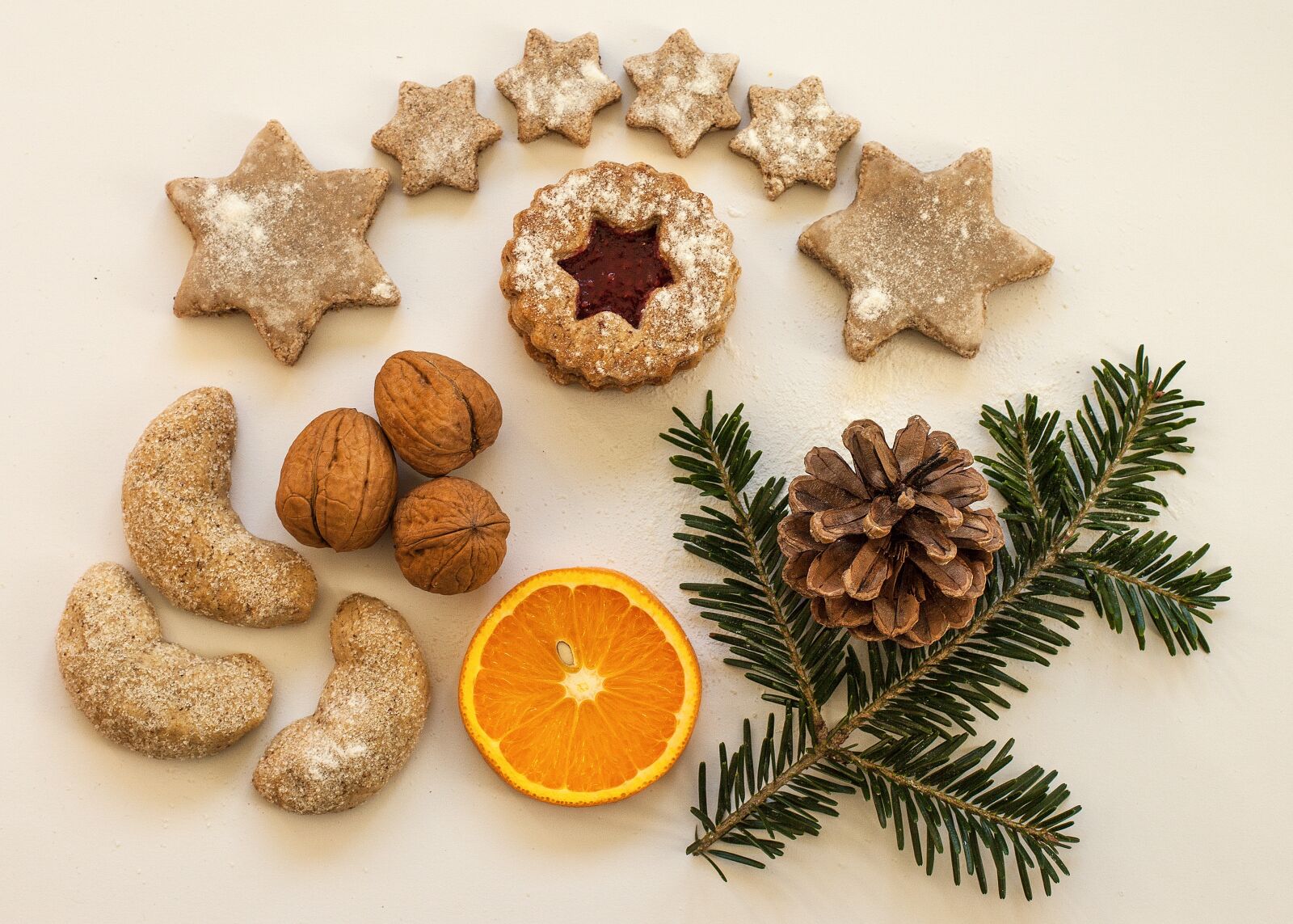 Canon EF 50mm F1.4 USM sample photo. Cookie, cookies, small cakes photography