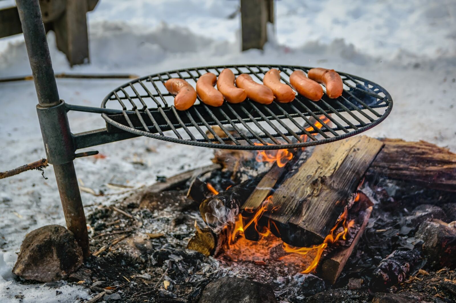 Nikon D3300 sample photo. Campfire, camp, flames photography