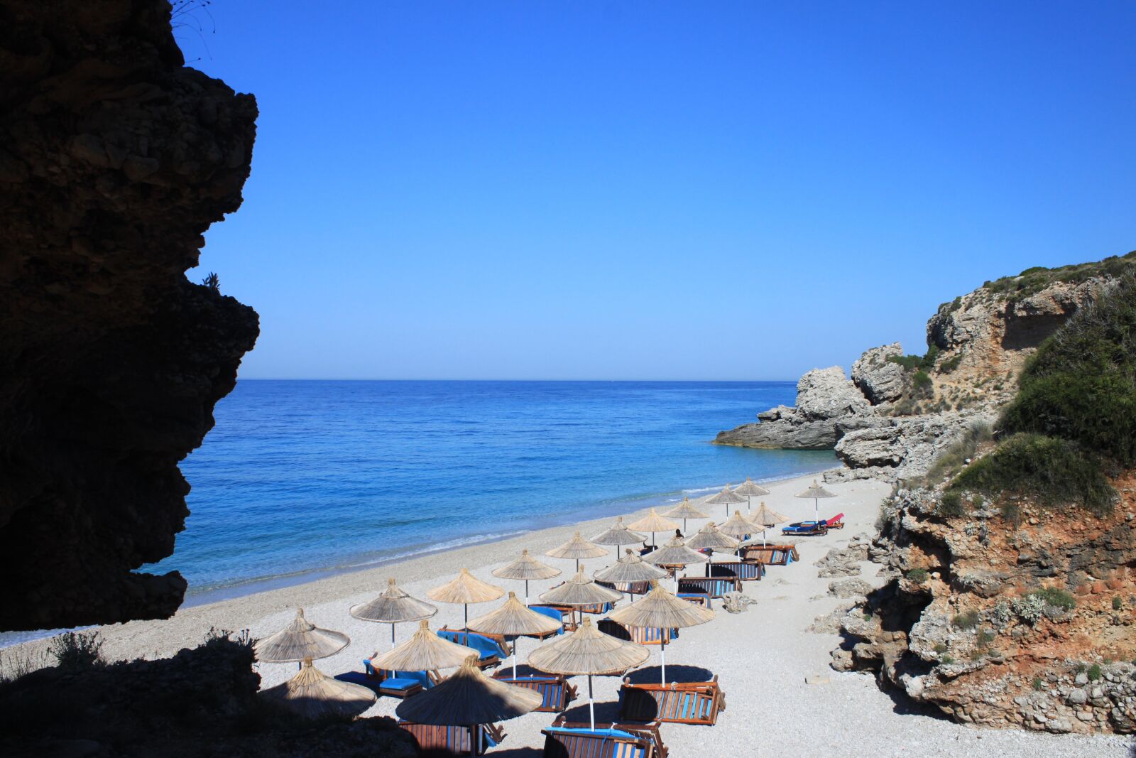 Canon EOS 500D (EOS Rebel T1i / EOS Kiss X3) sample photo. See, beach, albania photography