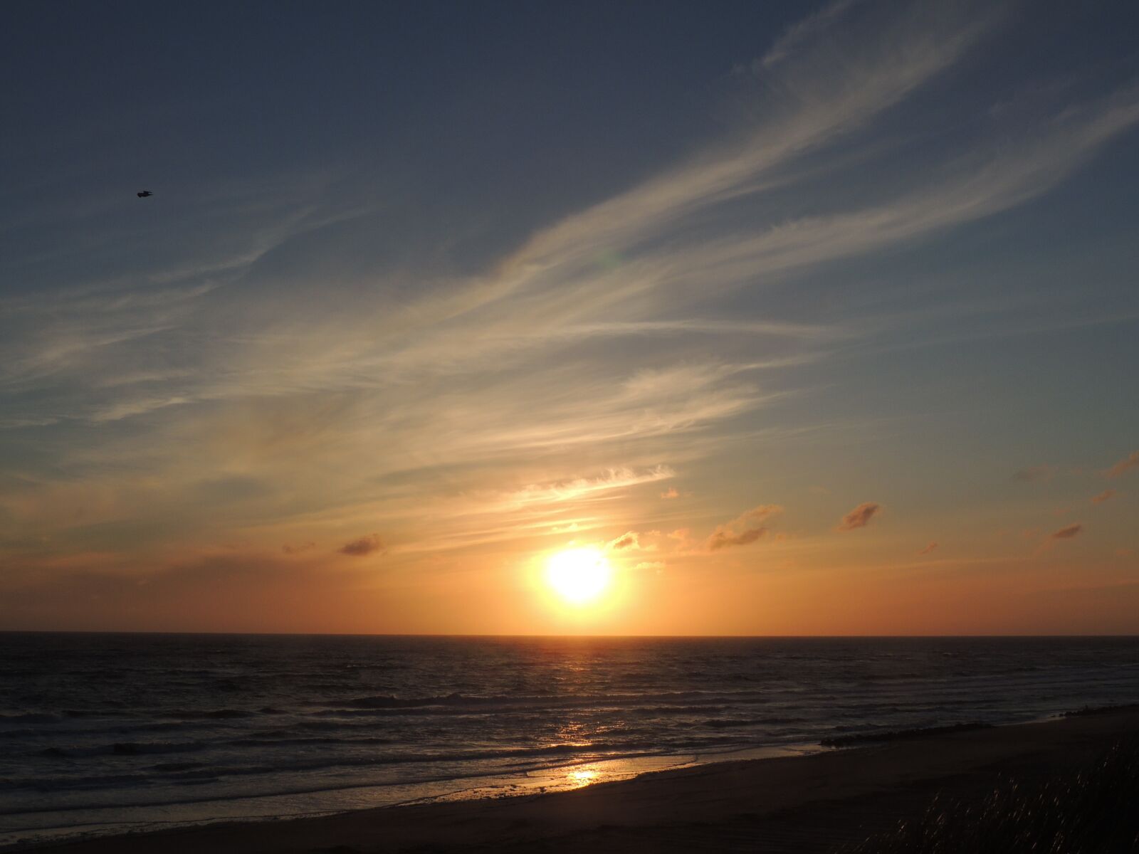 Nikon Coolpix P510 sample photo. Denmark, sunset, hvide sande photography