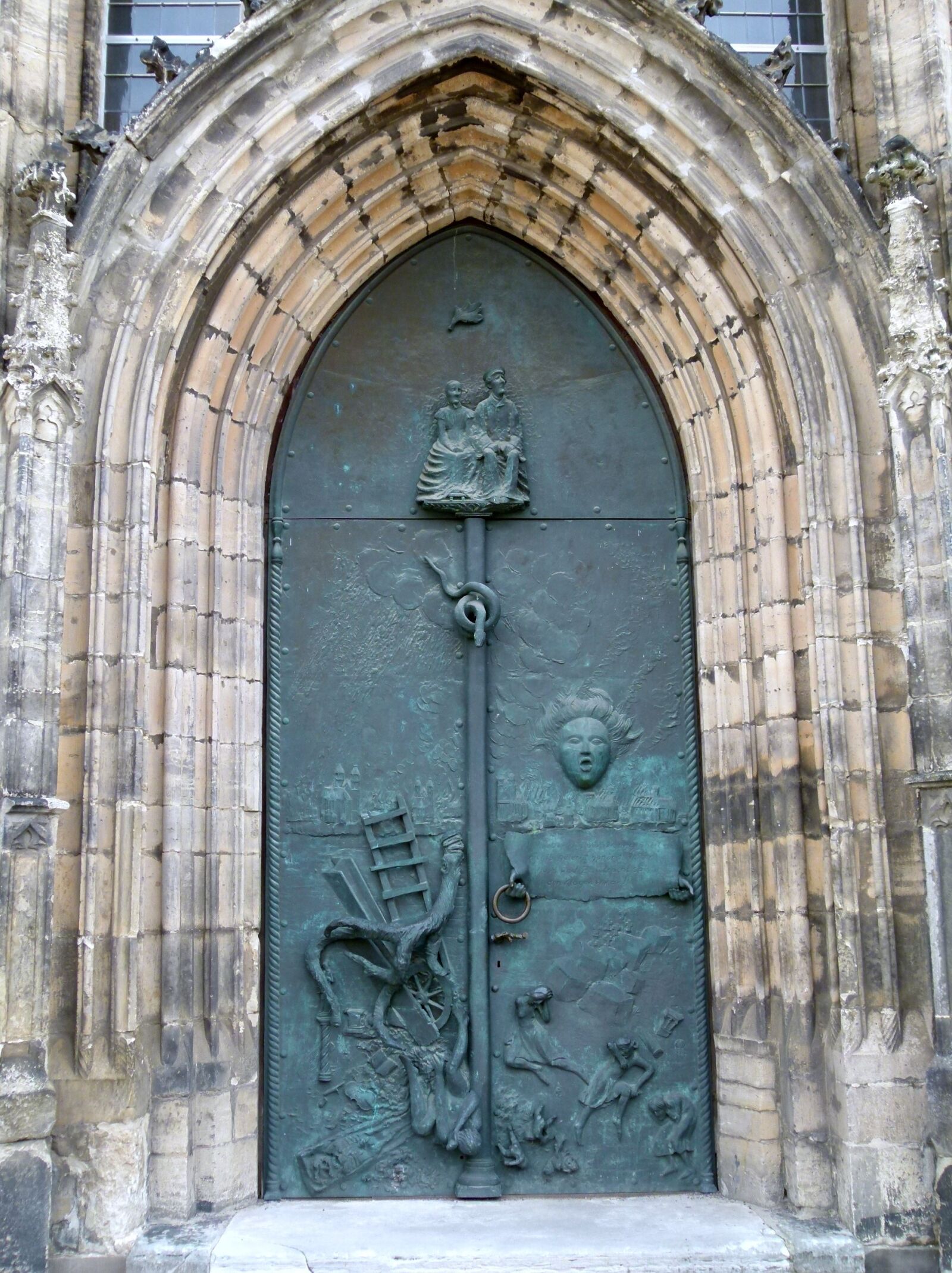Panasonic Lumix DMC-FZ100 sample photo. St john's church, magdeburg photography