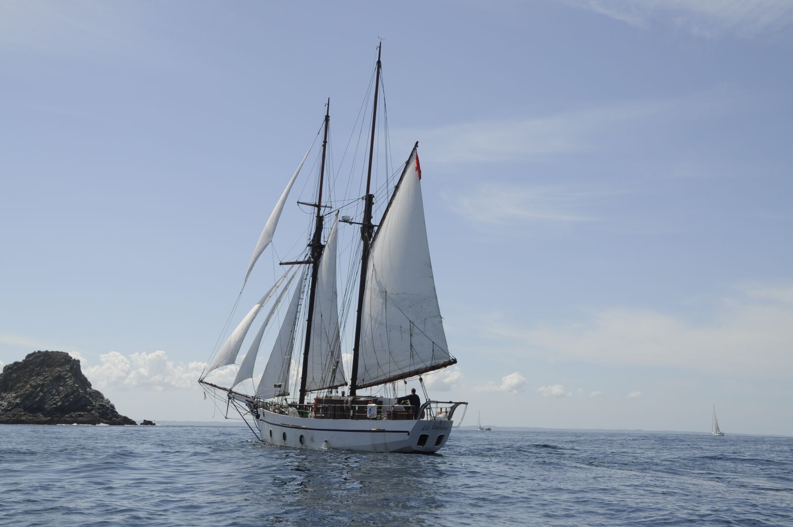 Nikon D5000 sample photo. Sail, traditional sailer, sailing photography